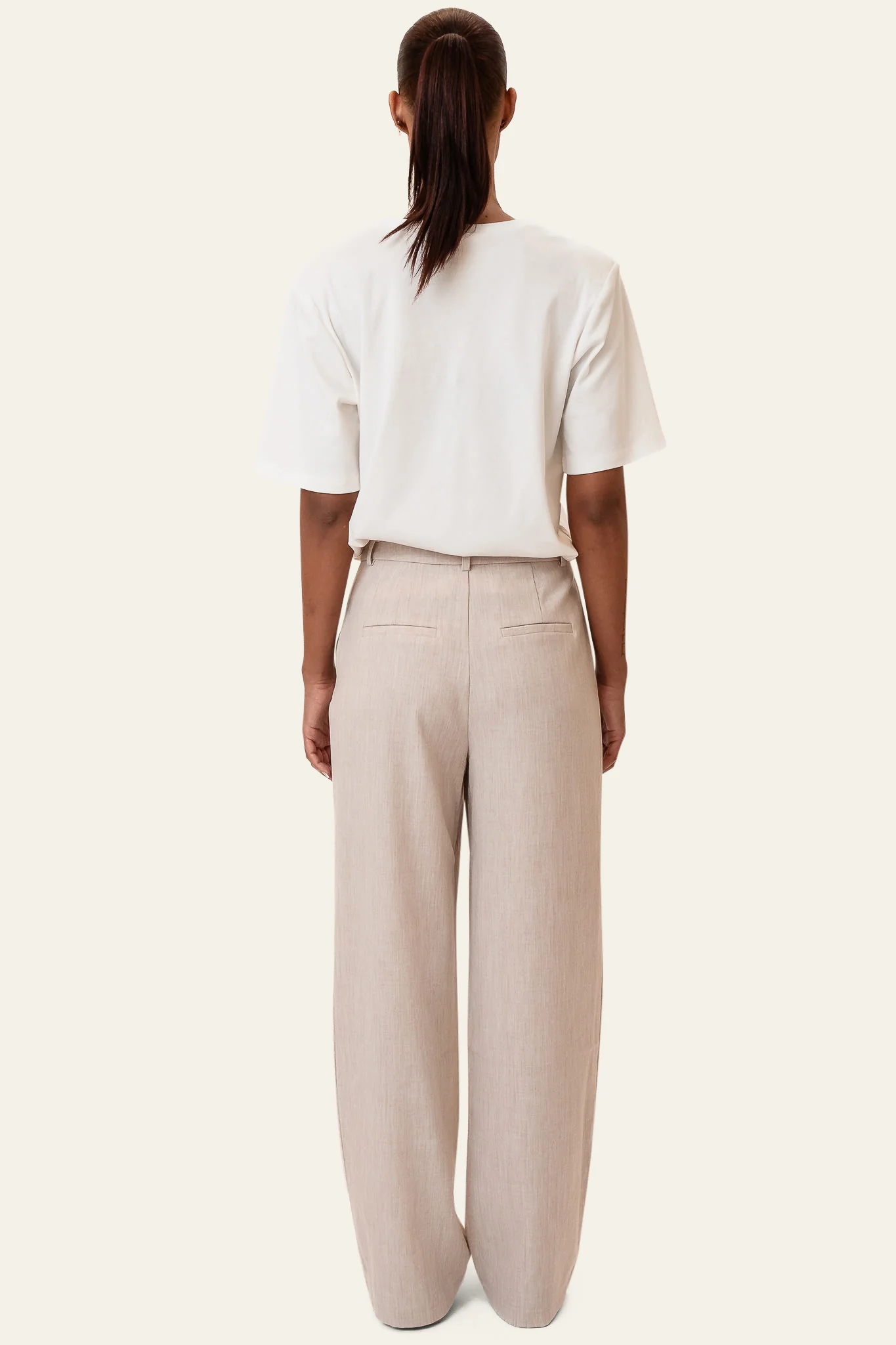 CelinaIC Pants - Beige - Image 4