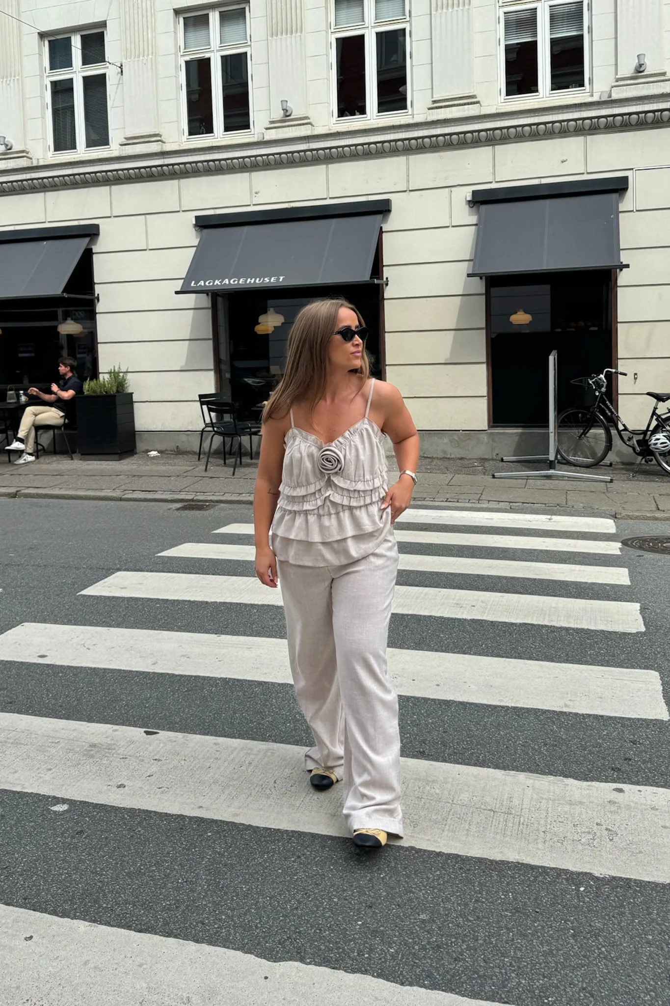 CelinaIC Pants - Beige - Image 8