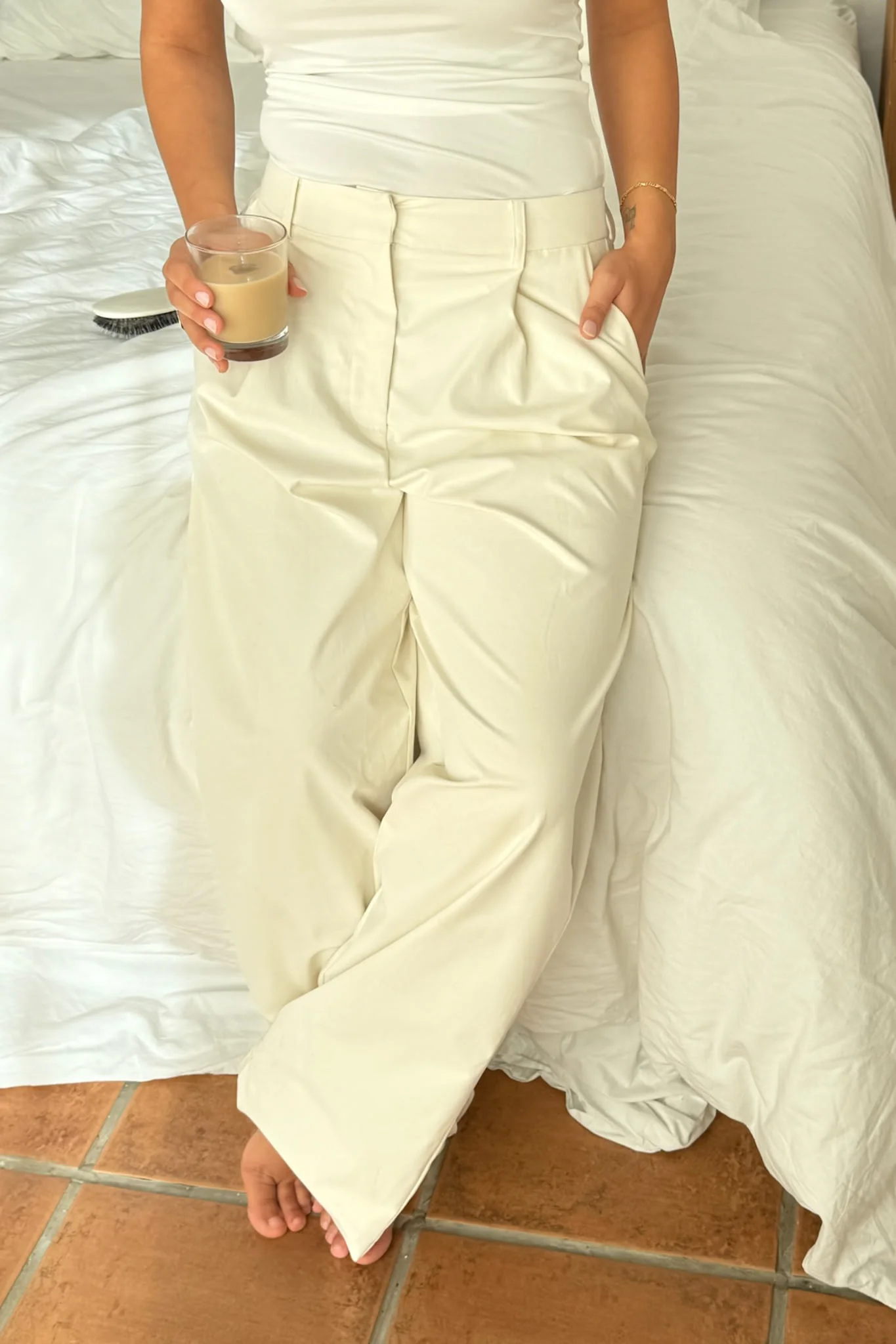 CelinaIC Pants - White - Image 7