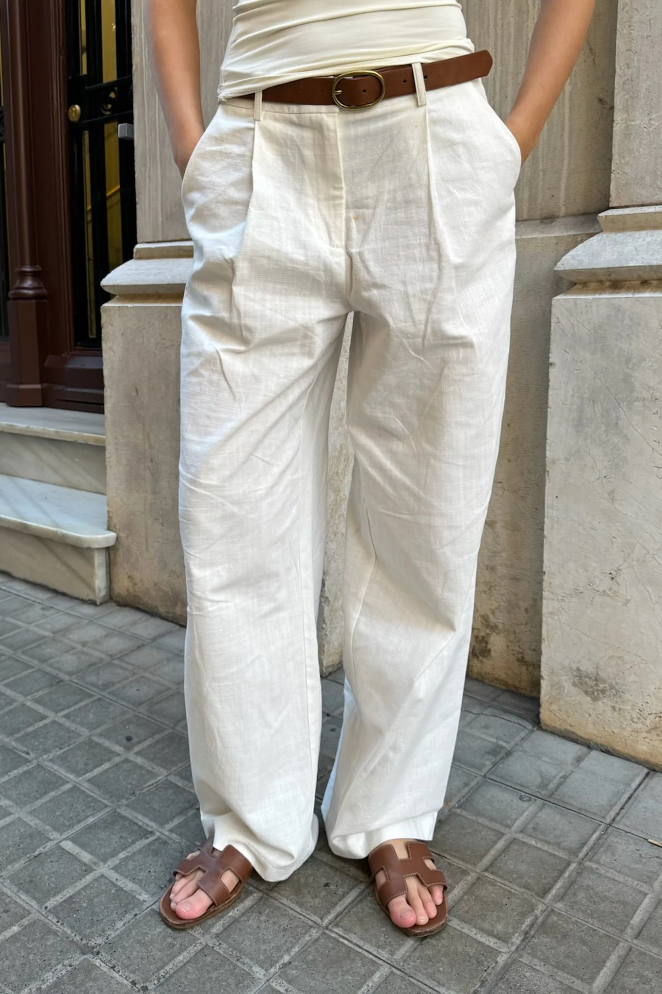 CelinaIC Pants - Soft White - Image 6
