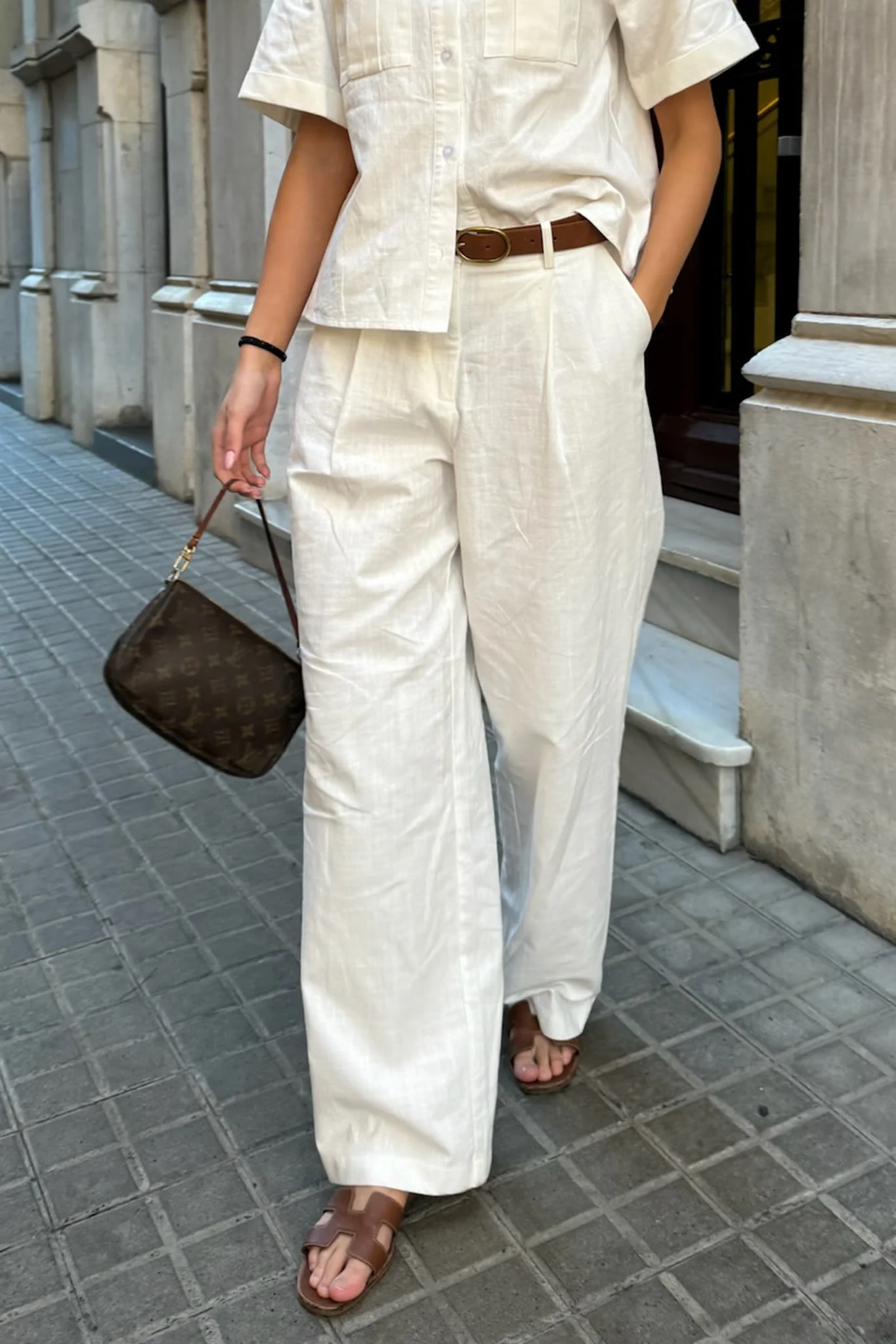 CelinaIC Pants - Soft White - Image 8