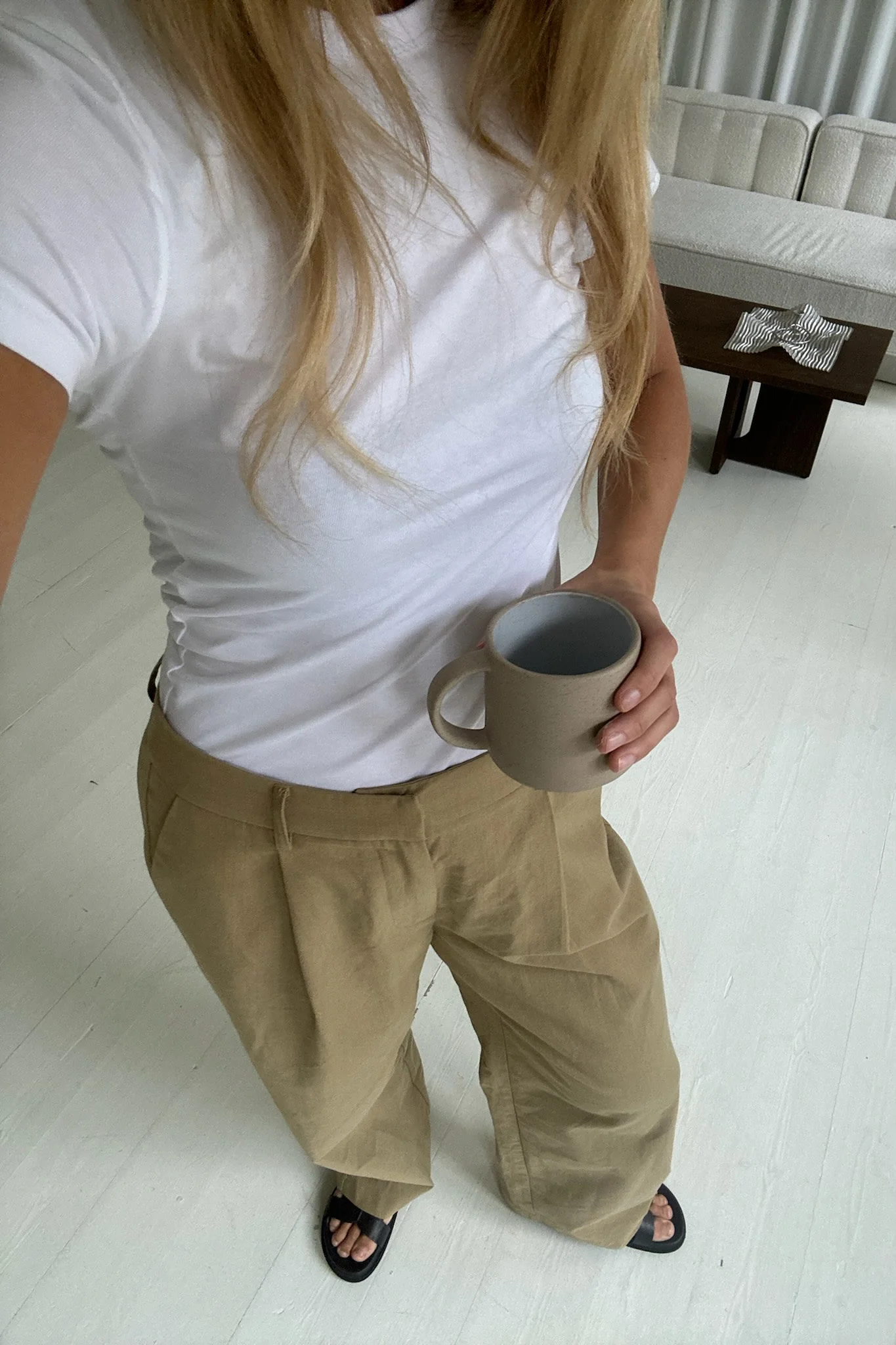CelinaIC Pants - Light Khaki - Image 15