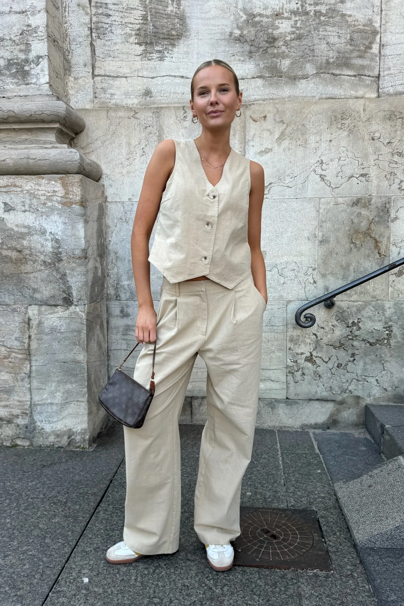 CelinaIC Pants - Sand - Image 10