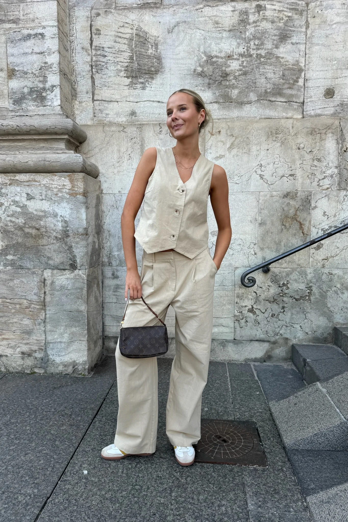 CelinaIC Pants - Sand - Image 11