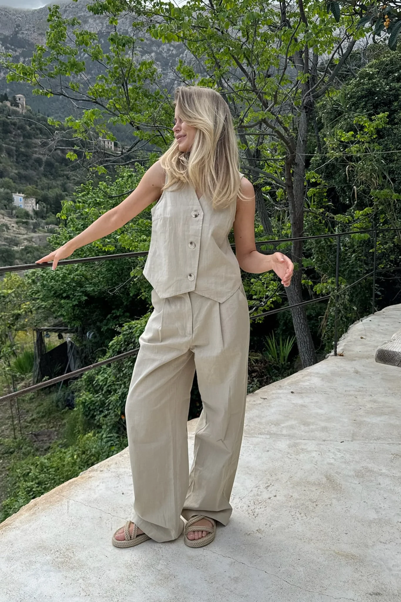 CelinaIC Pants - Sand - Image 5