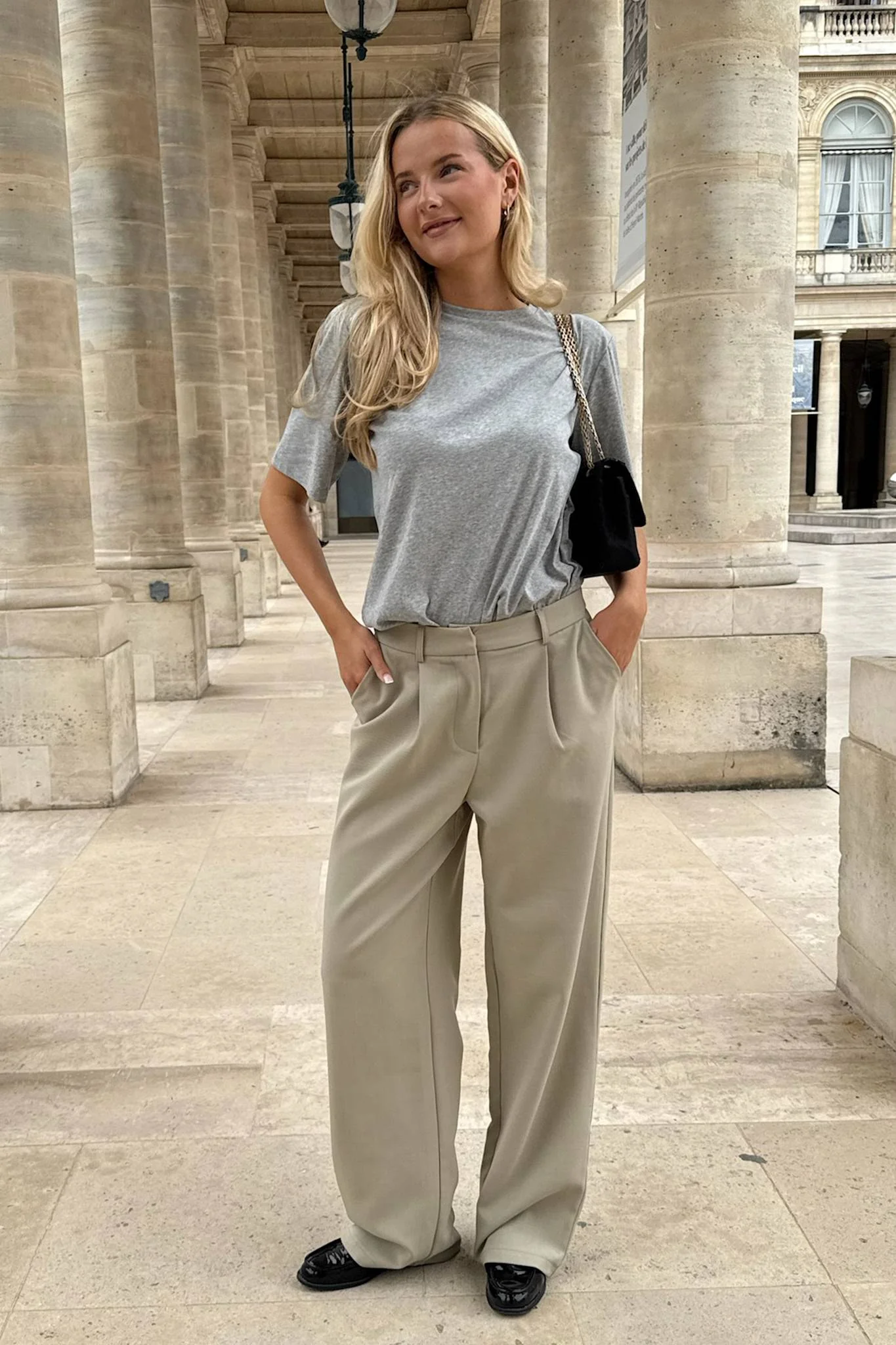 CelinaIC Pants - Dusty Beige - Image 6