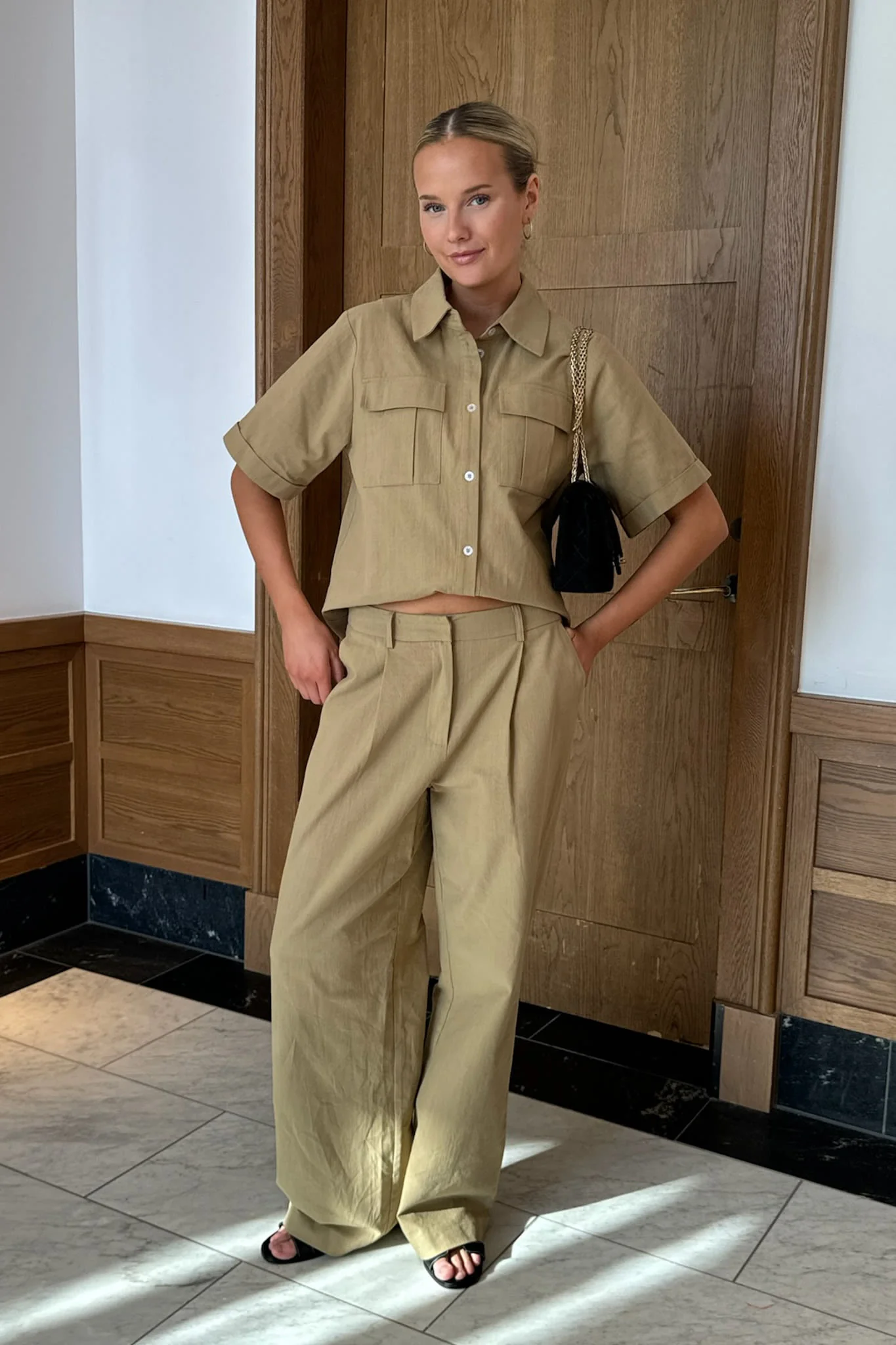 CelinaIC Shirt - Light Khaki - Image 2