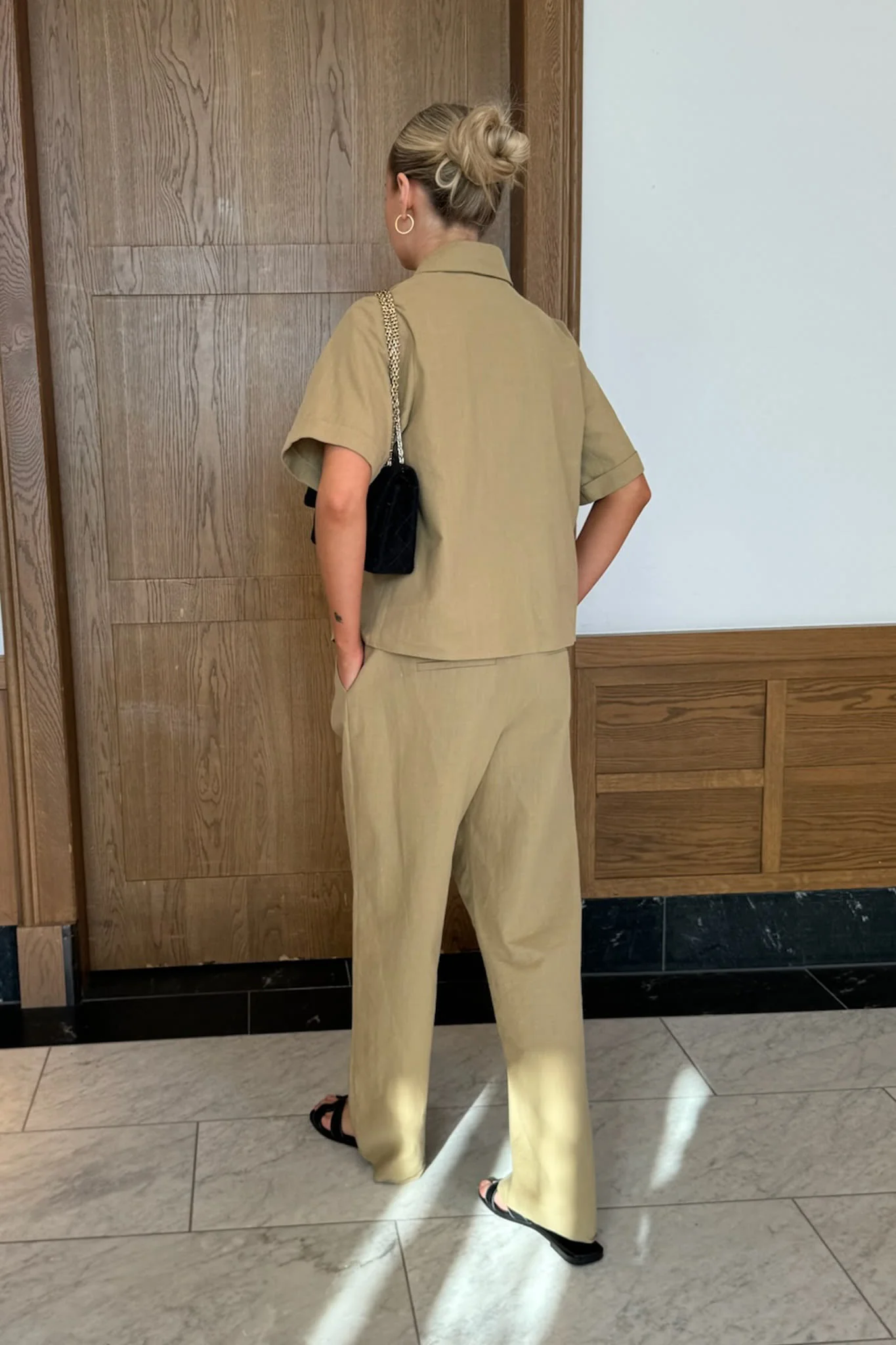 CelinaIC Shirt - Light Khaki - Image 4