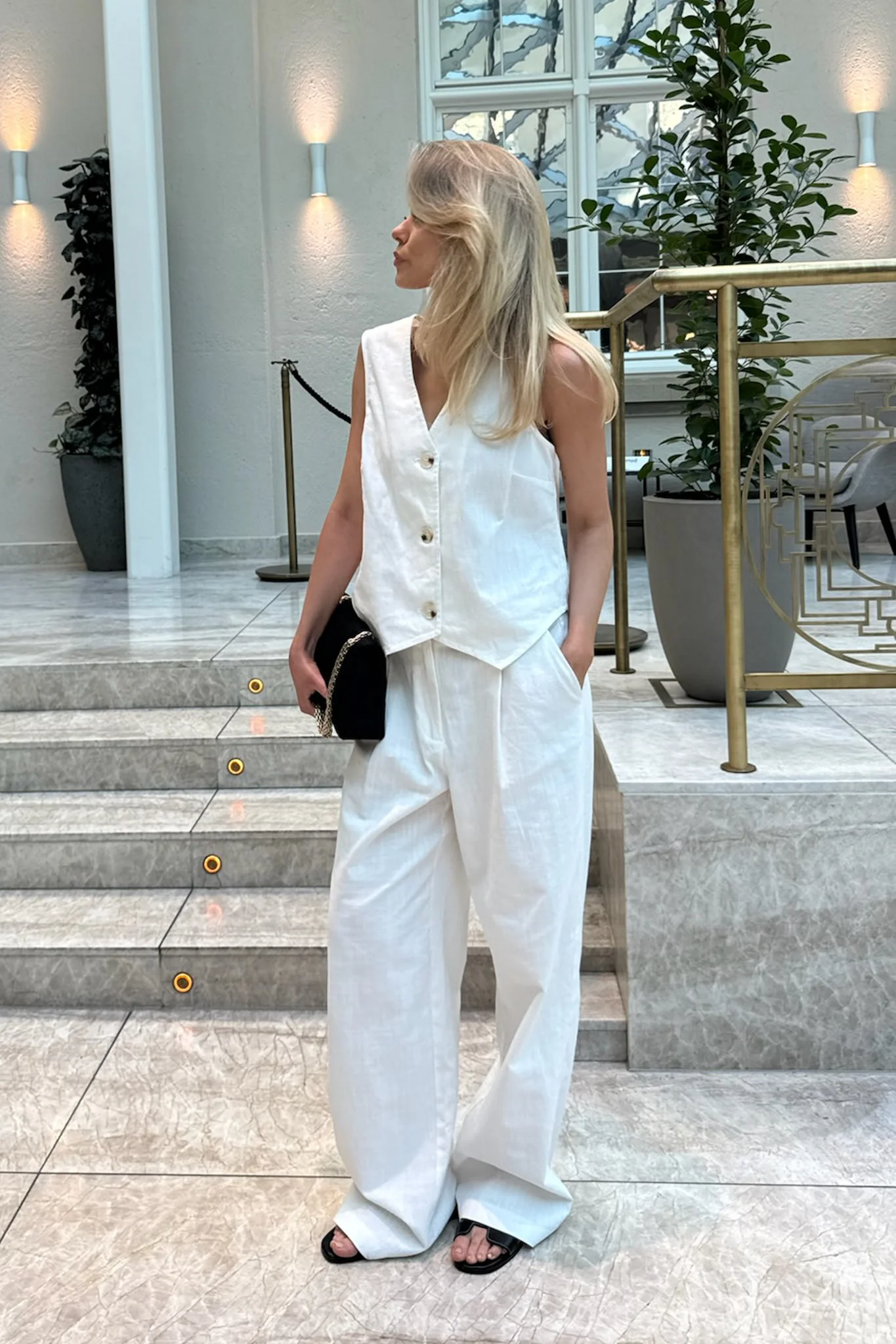 CelinaIC Vest - White - Image 7
