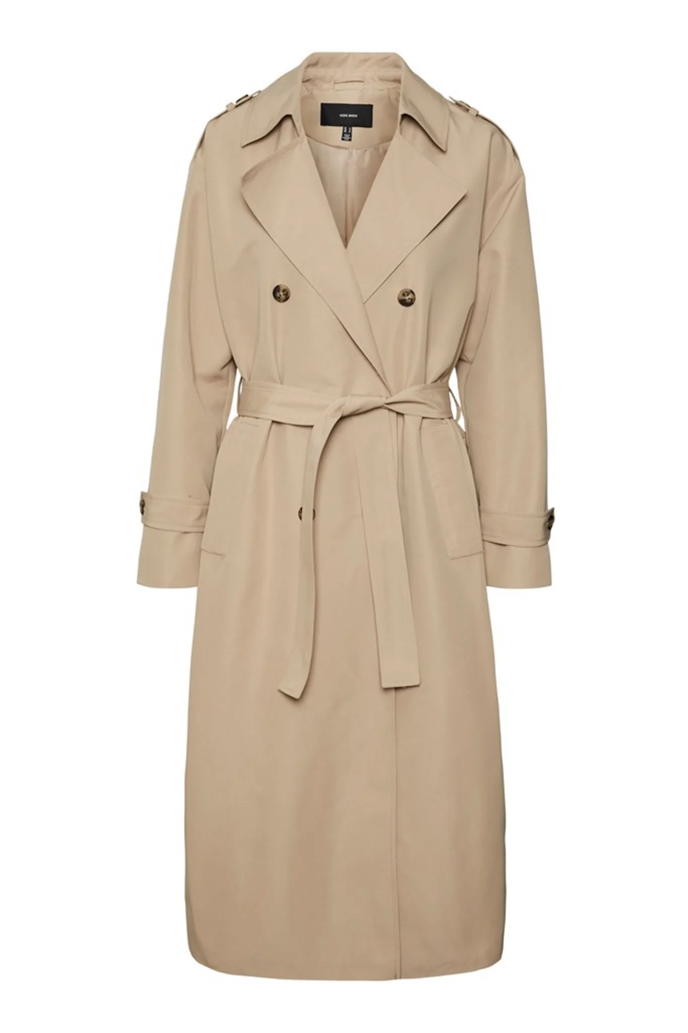 VMChloe Long Trenchcoat - Silver Mink - Image 7