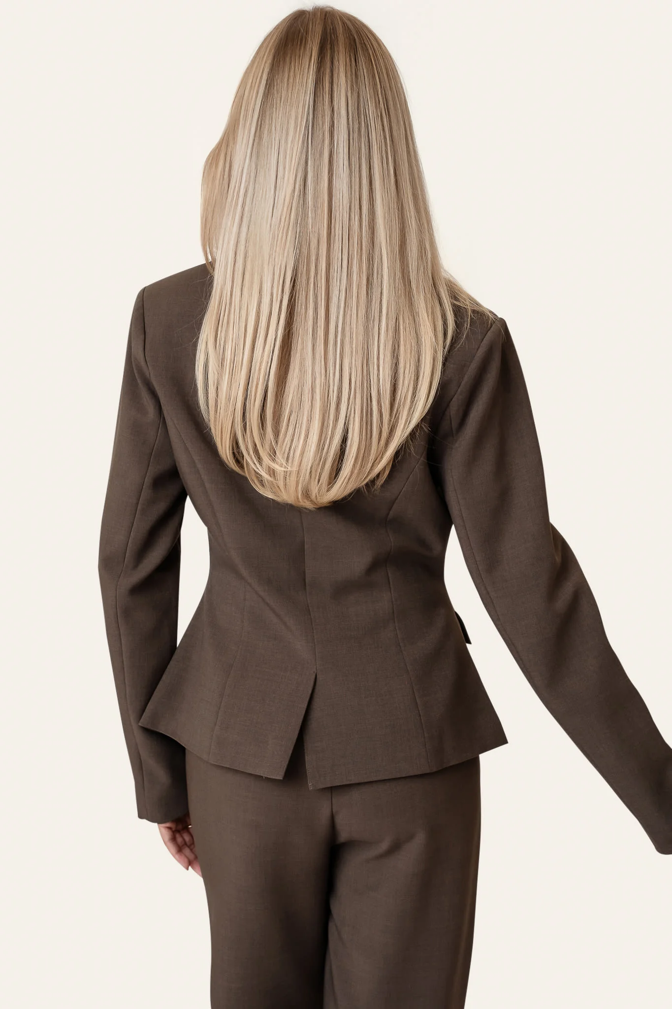 ClaraIC Blazer - Dark Brown - Image 4