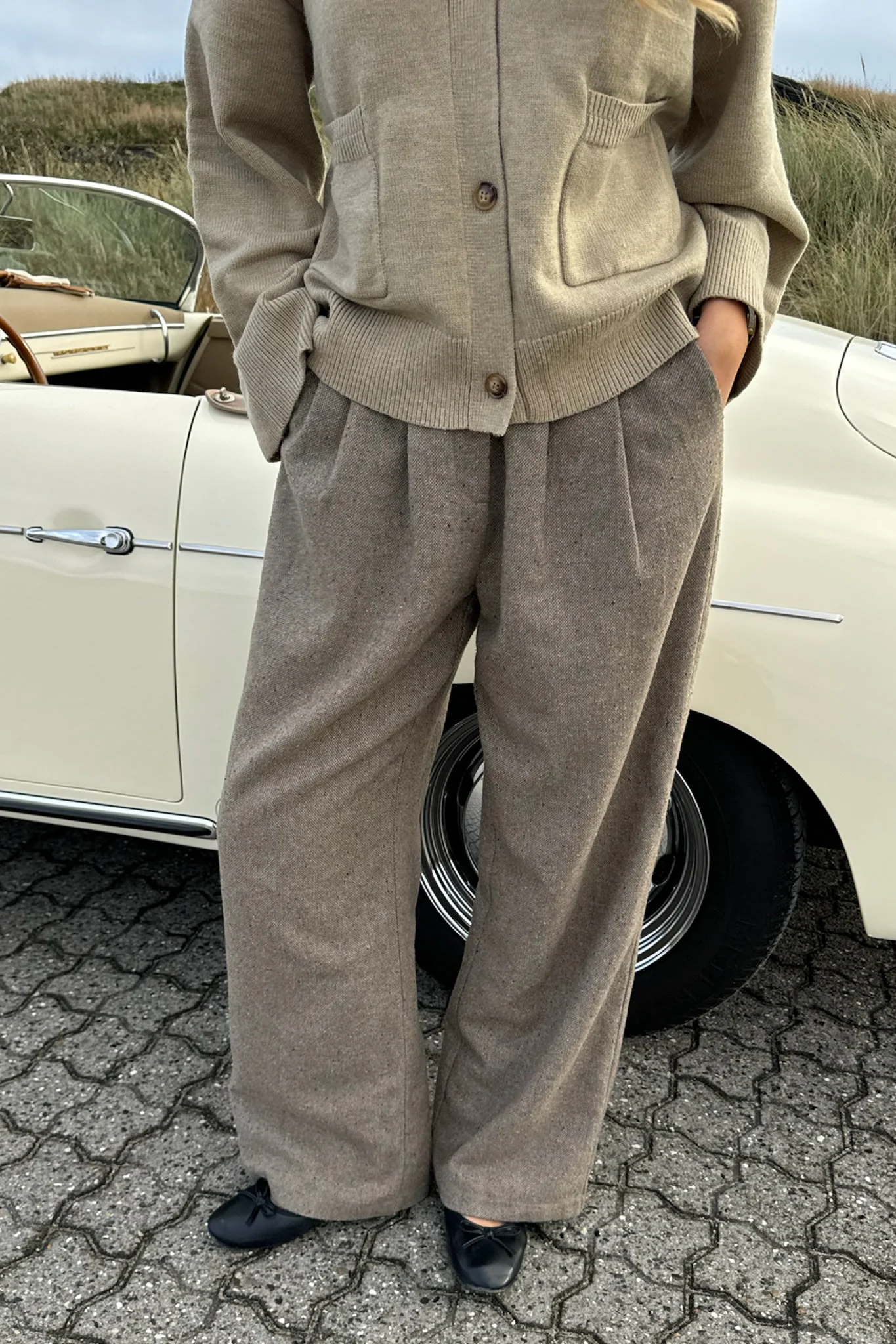 ClaraIC Pants - Brown Melange - Image 4