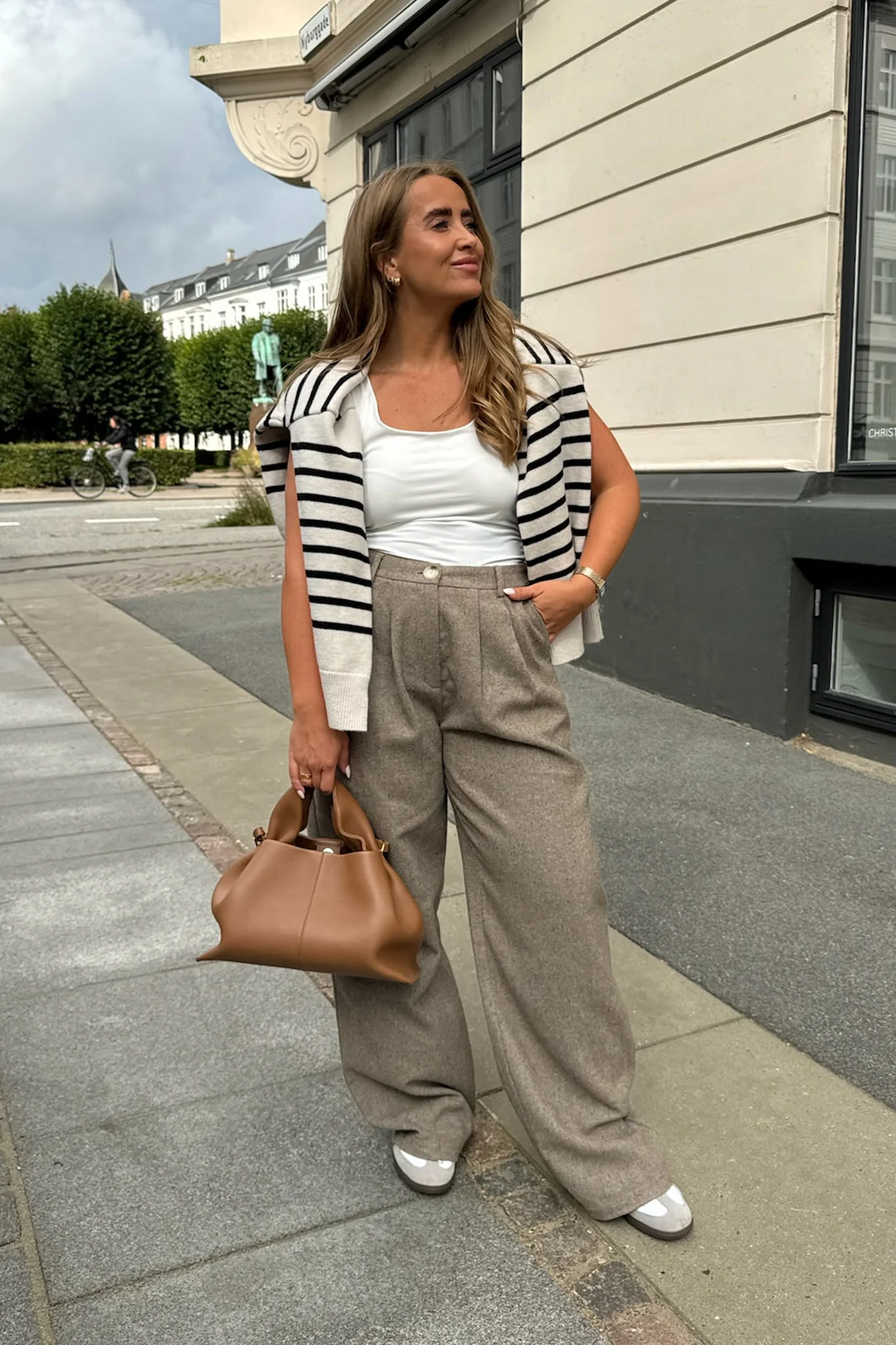 ClaraIC Pants - Brown Melange - Image 6