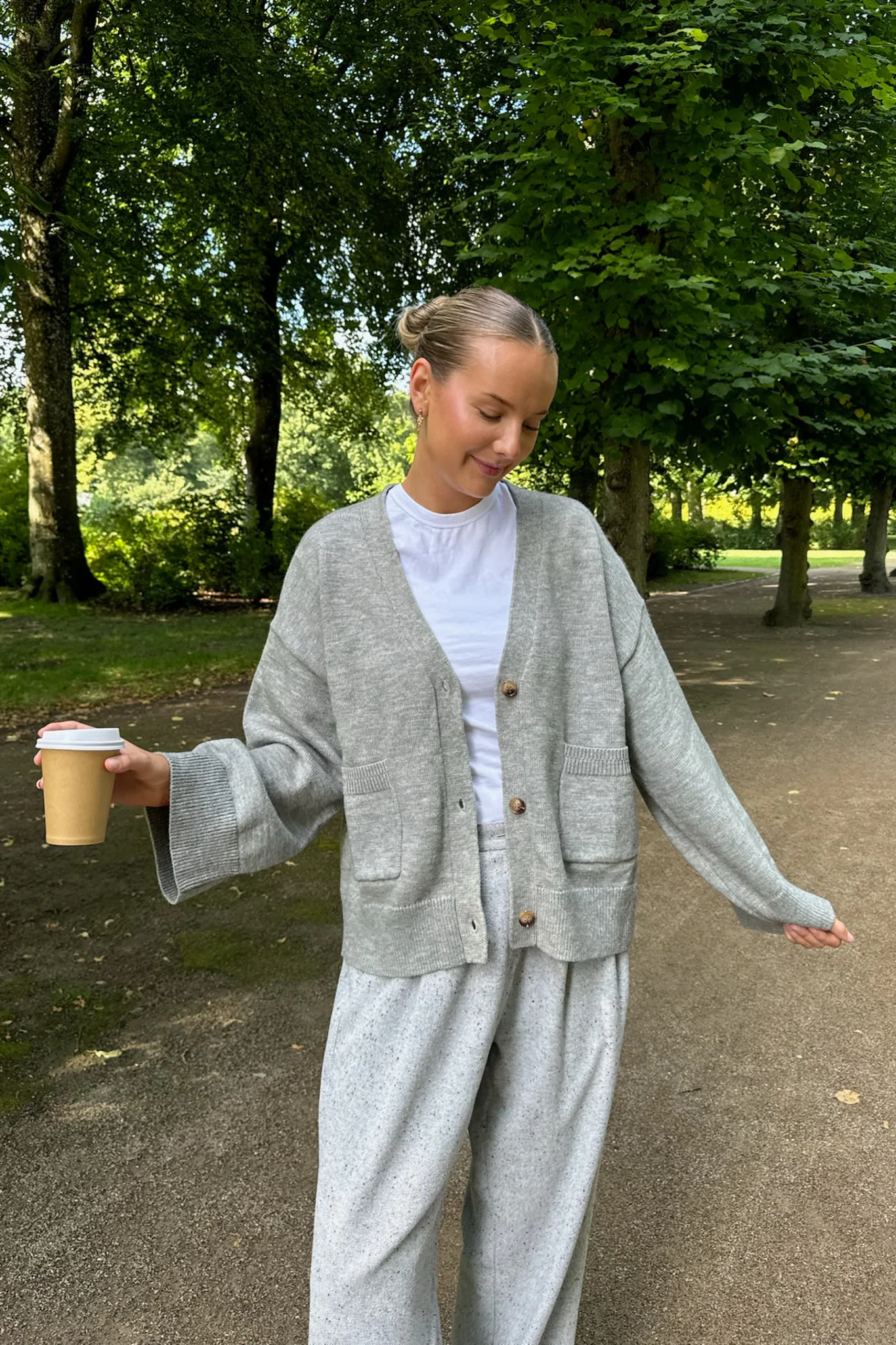 ClaraIC Pants - Grey Melange - Image 10