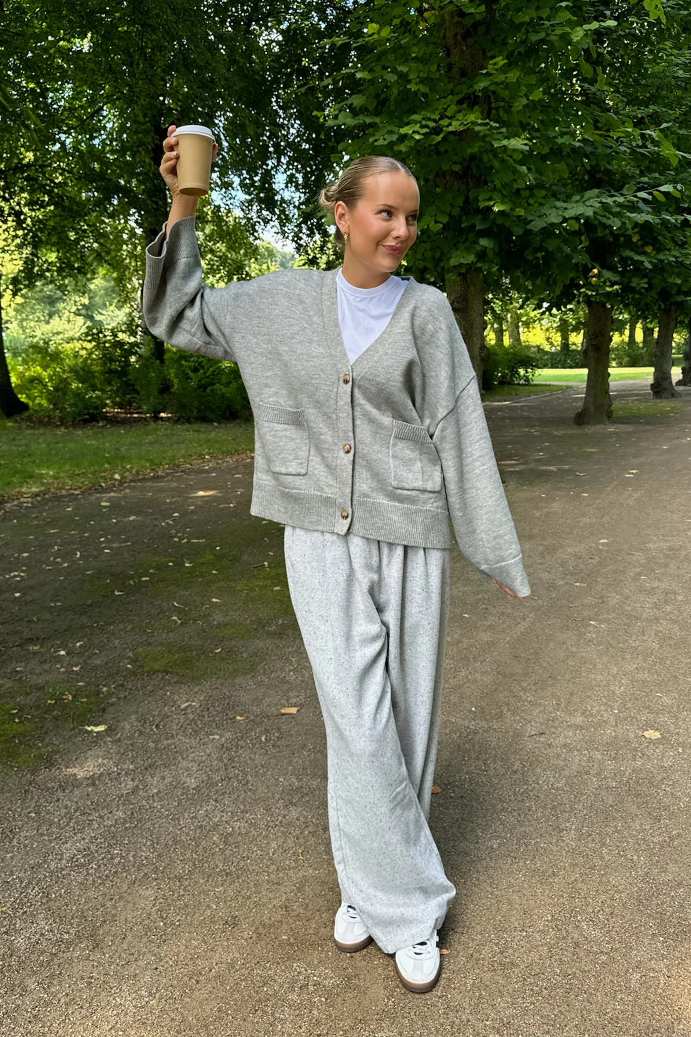 ClaraIC Pants - Grey Melange - Image 11