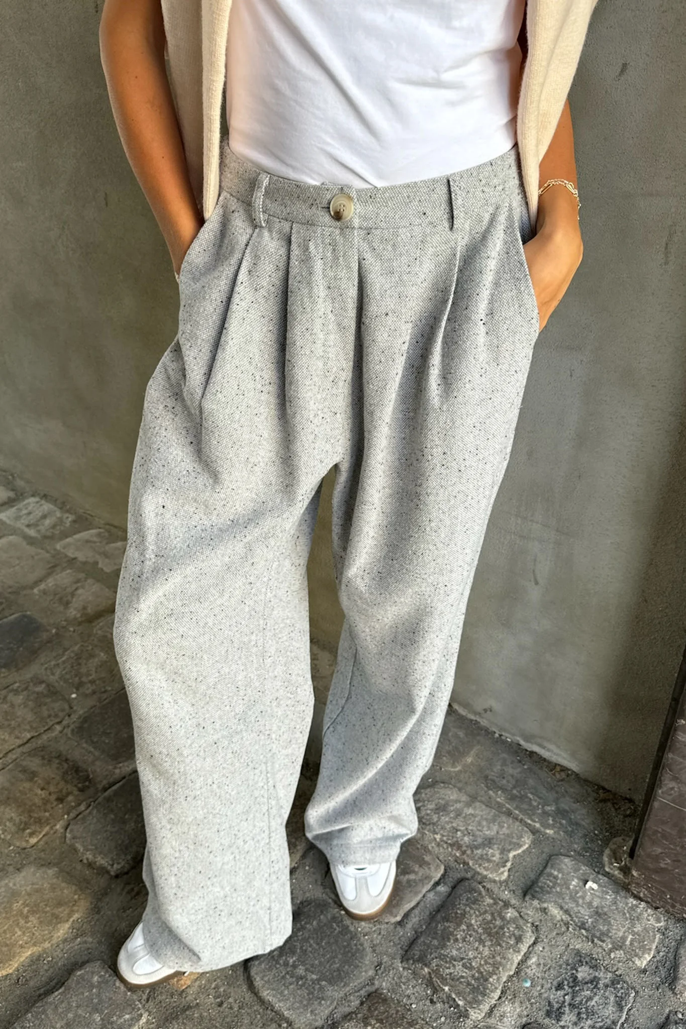 ClaraIC Pants - Grey Melange - Image 3
