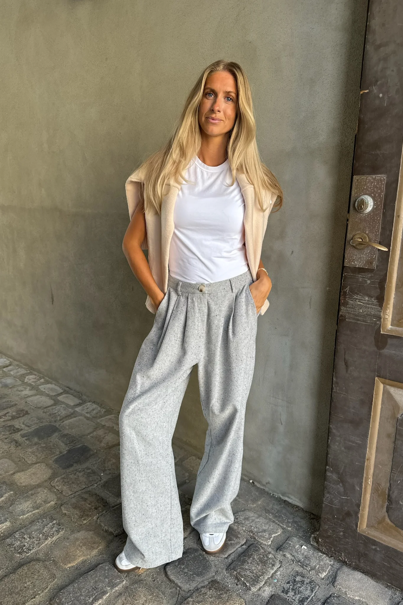 ClaraIC Pants - Grey Melange - Image 4