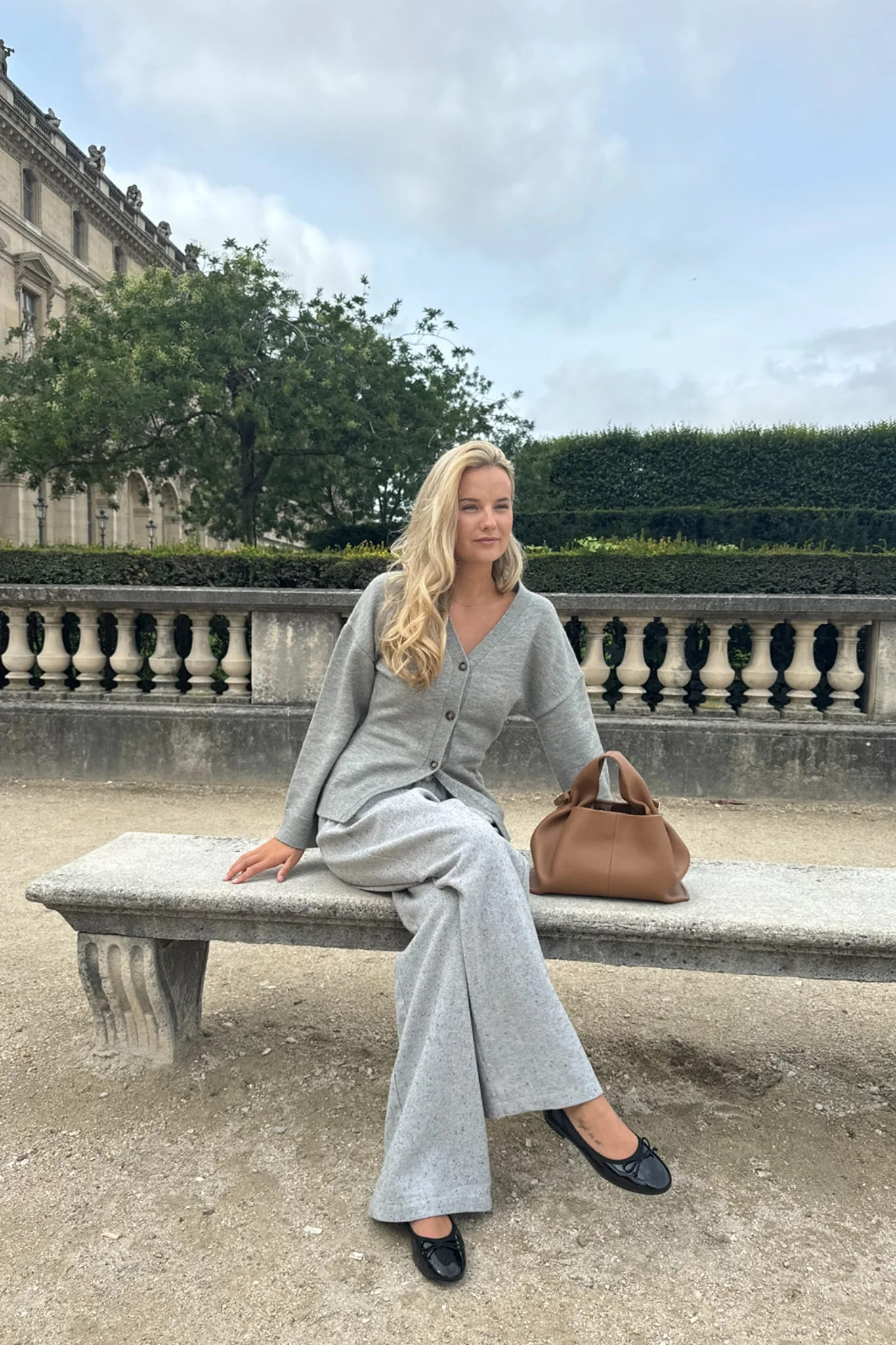 ClaraIC Pants - Grey Melange - Image 7