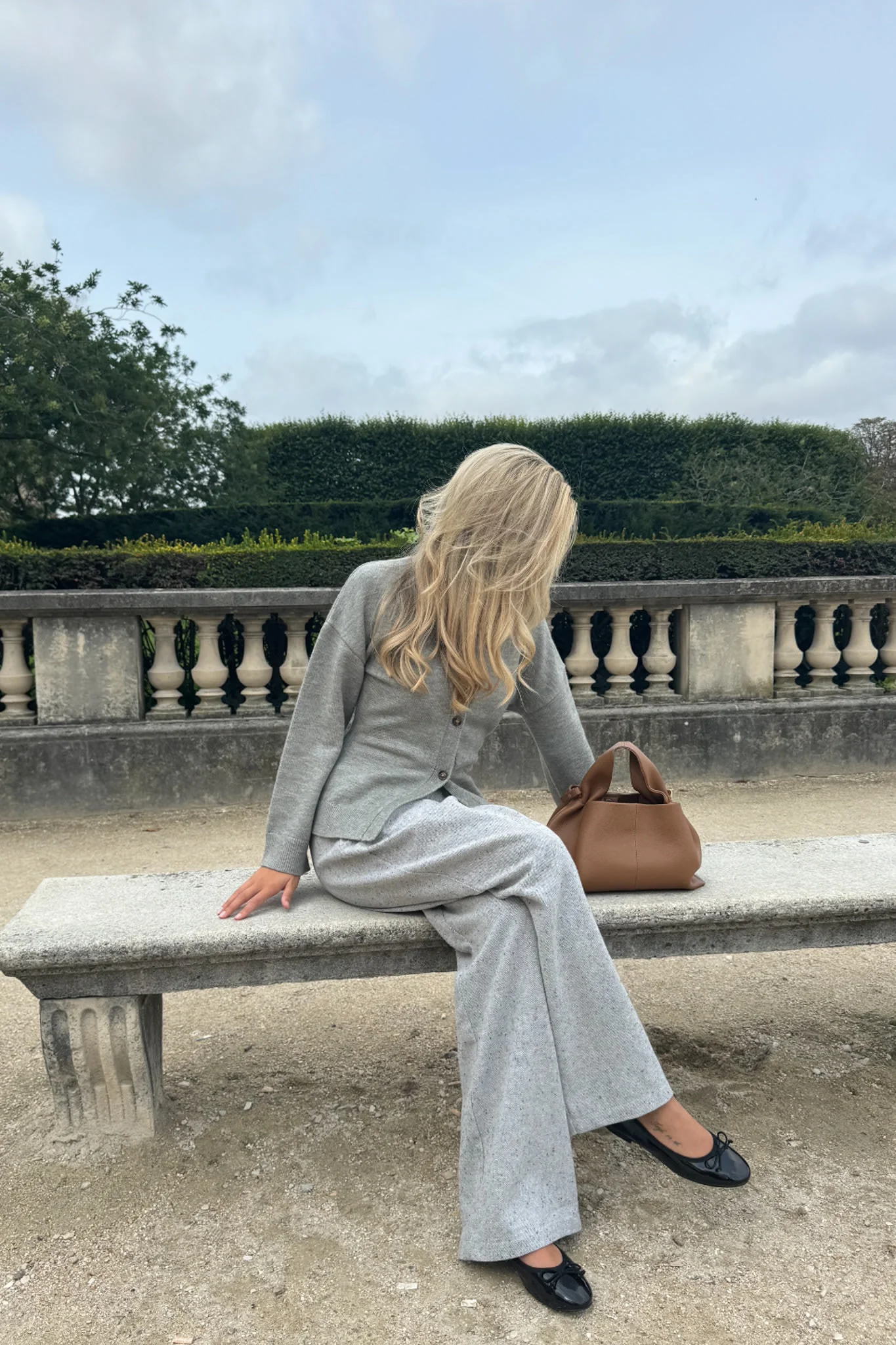 ClaraIC Pants - Grey Melange - Image 8