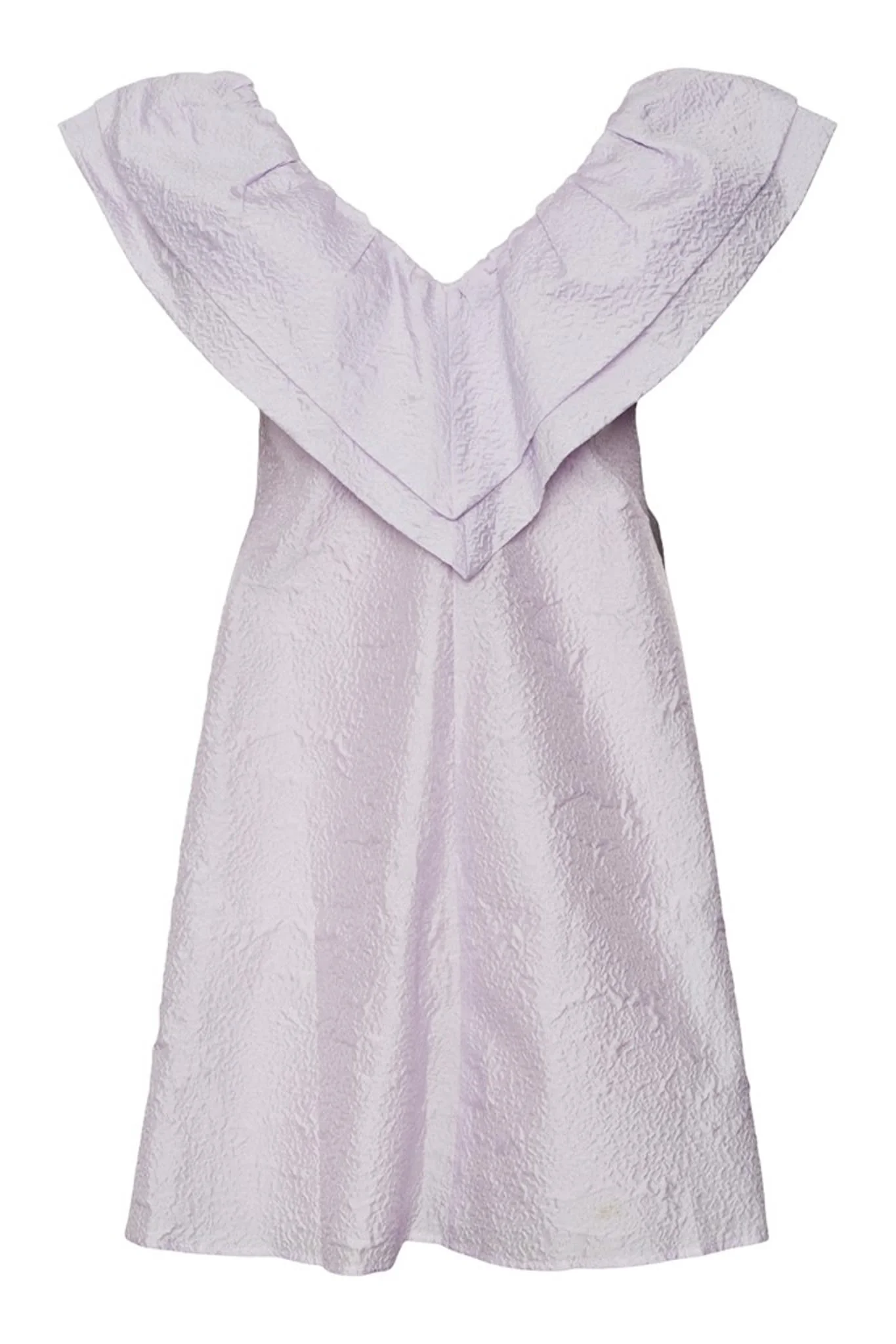 VMCoco Puffy SS Short Dress - Lilac Snow - Image 8