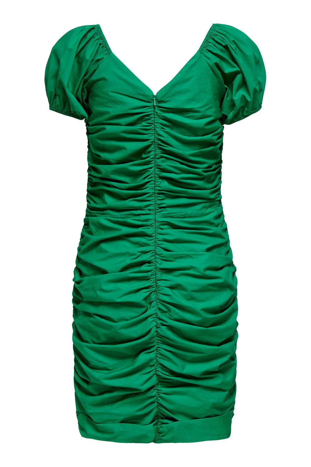 JDYCuba SS Ruching Dress - Viridis - Image 4