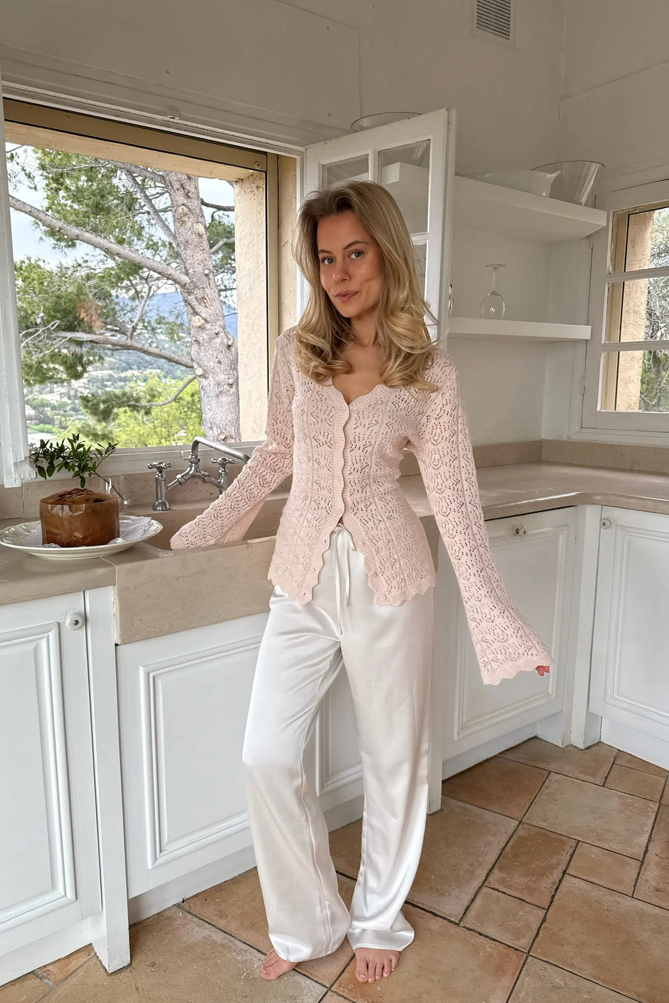 DagmarIC Cardigan - Light Pink - Image 3