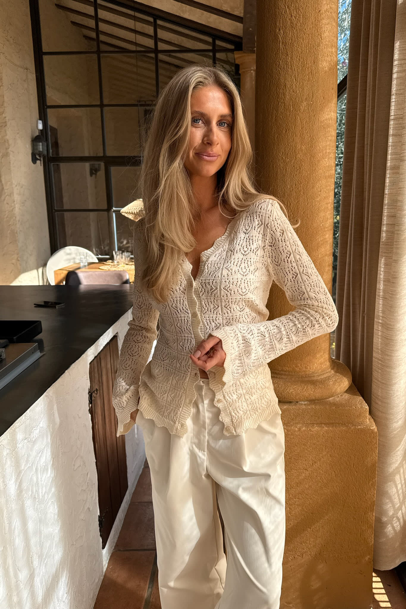 DagmarIC Cardigan - Off White - Image 3