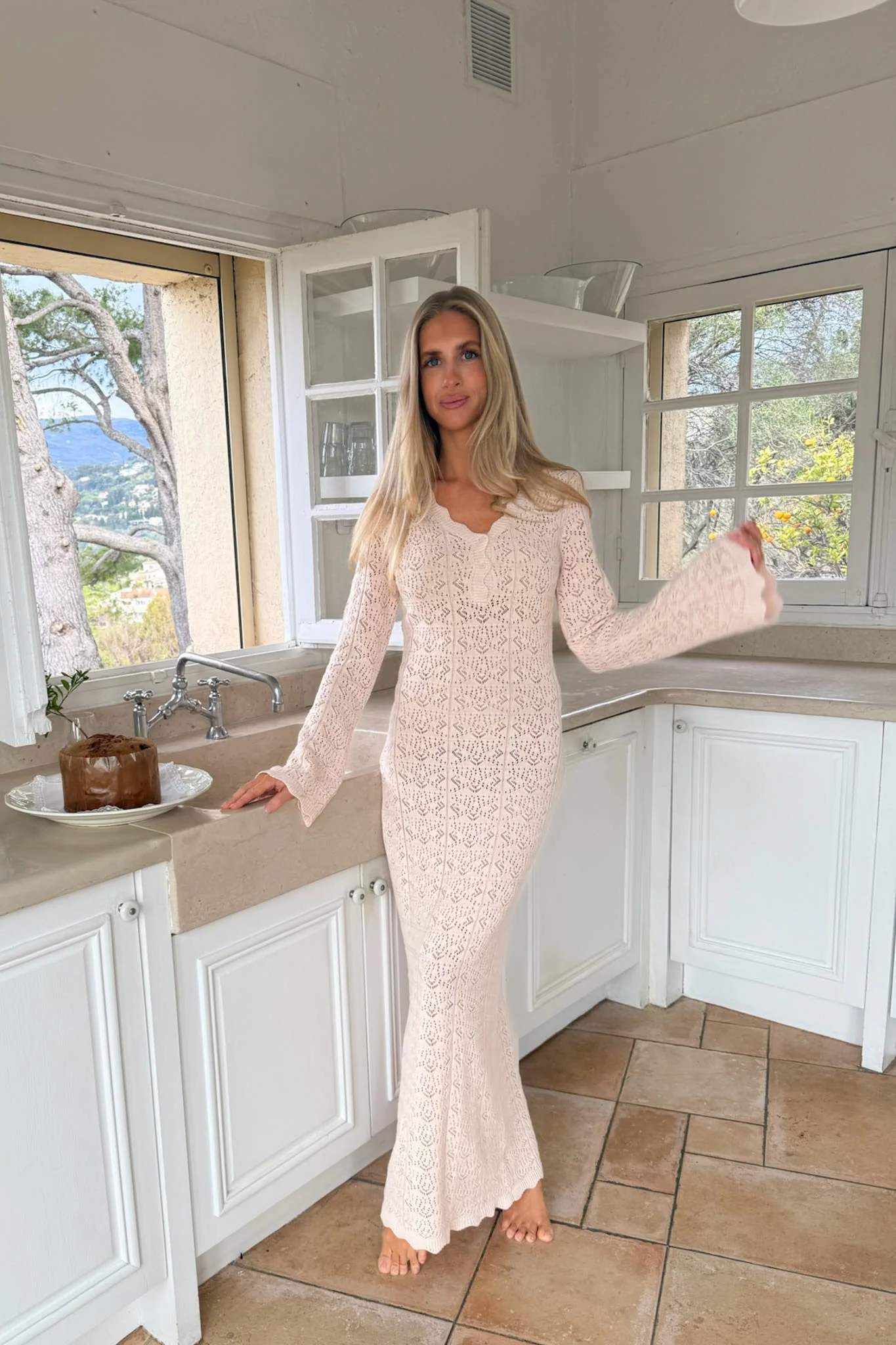 DagmarIC Maxi Dress - Light Pink - Image 3