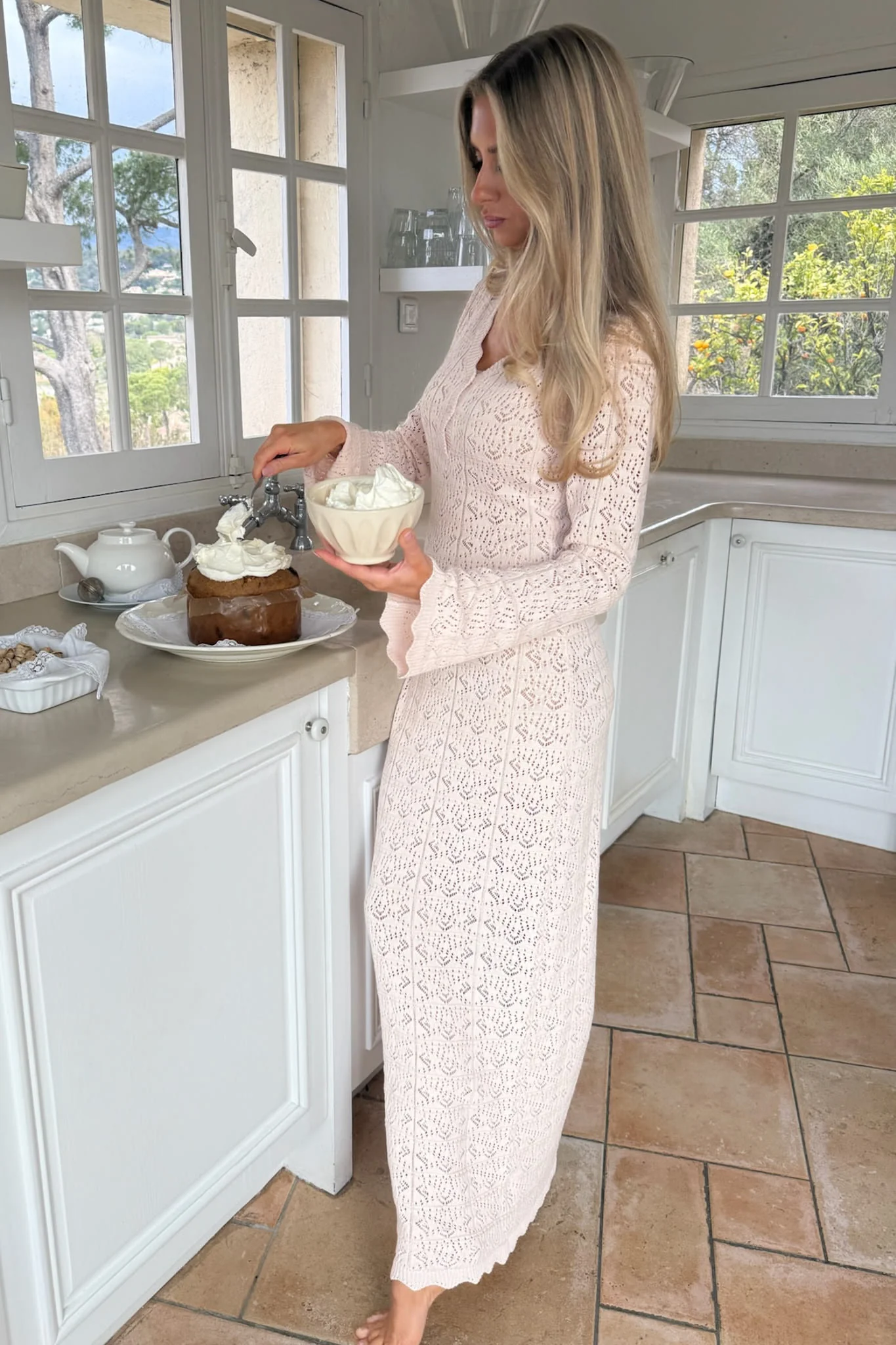 DagmarIC Maxi Dress - Light Pink - Image 4
