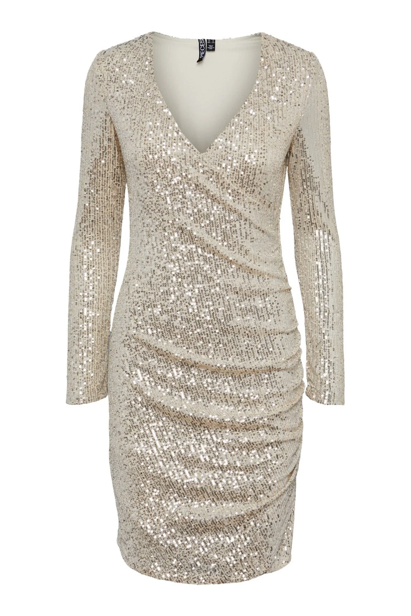 PCDelphia LS New Dress - Silver - Image 6