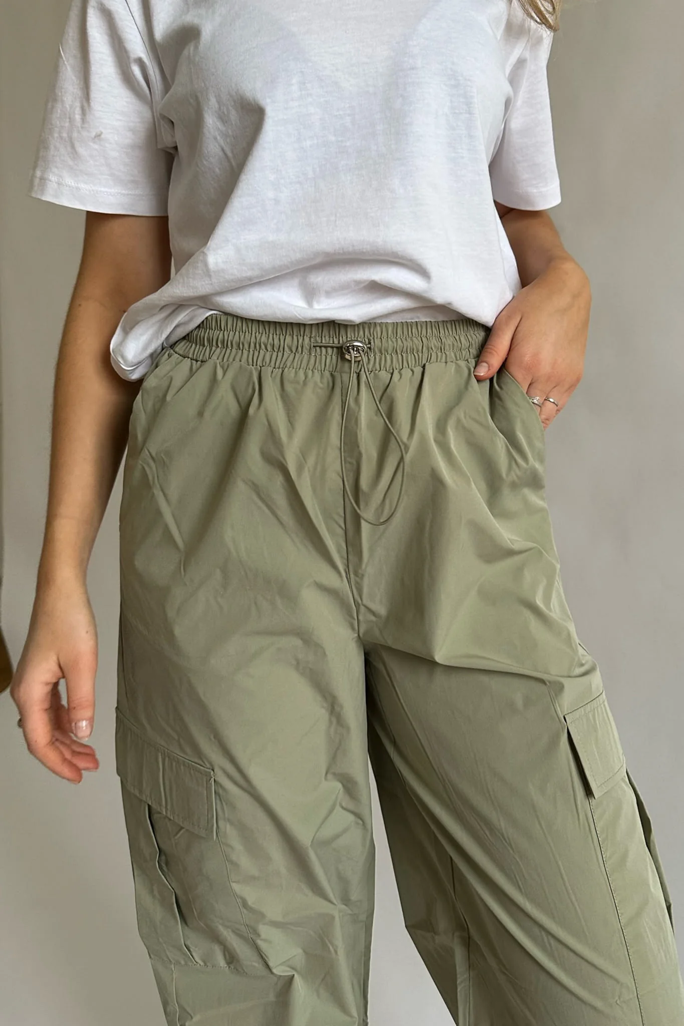 PCDre HW Cargo Pants - Desert Sage - Image 10
