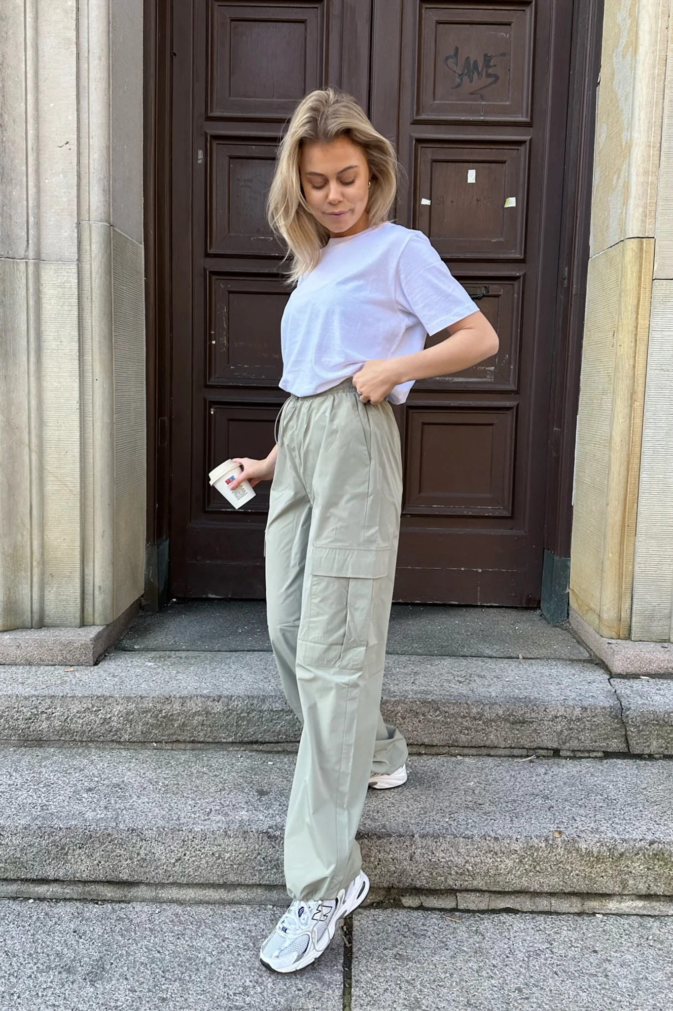 PCDre HW Cargo Pants - Desert Sage - Image 2