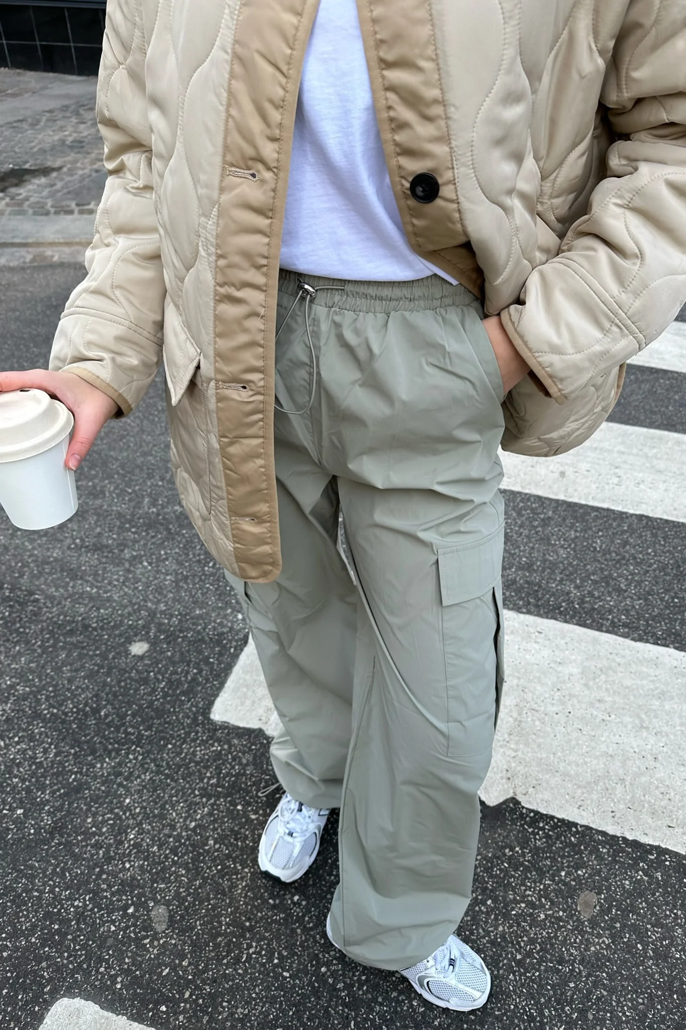 PCDre HW Cargo Pants - Desert Sage - Image 4