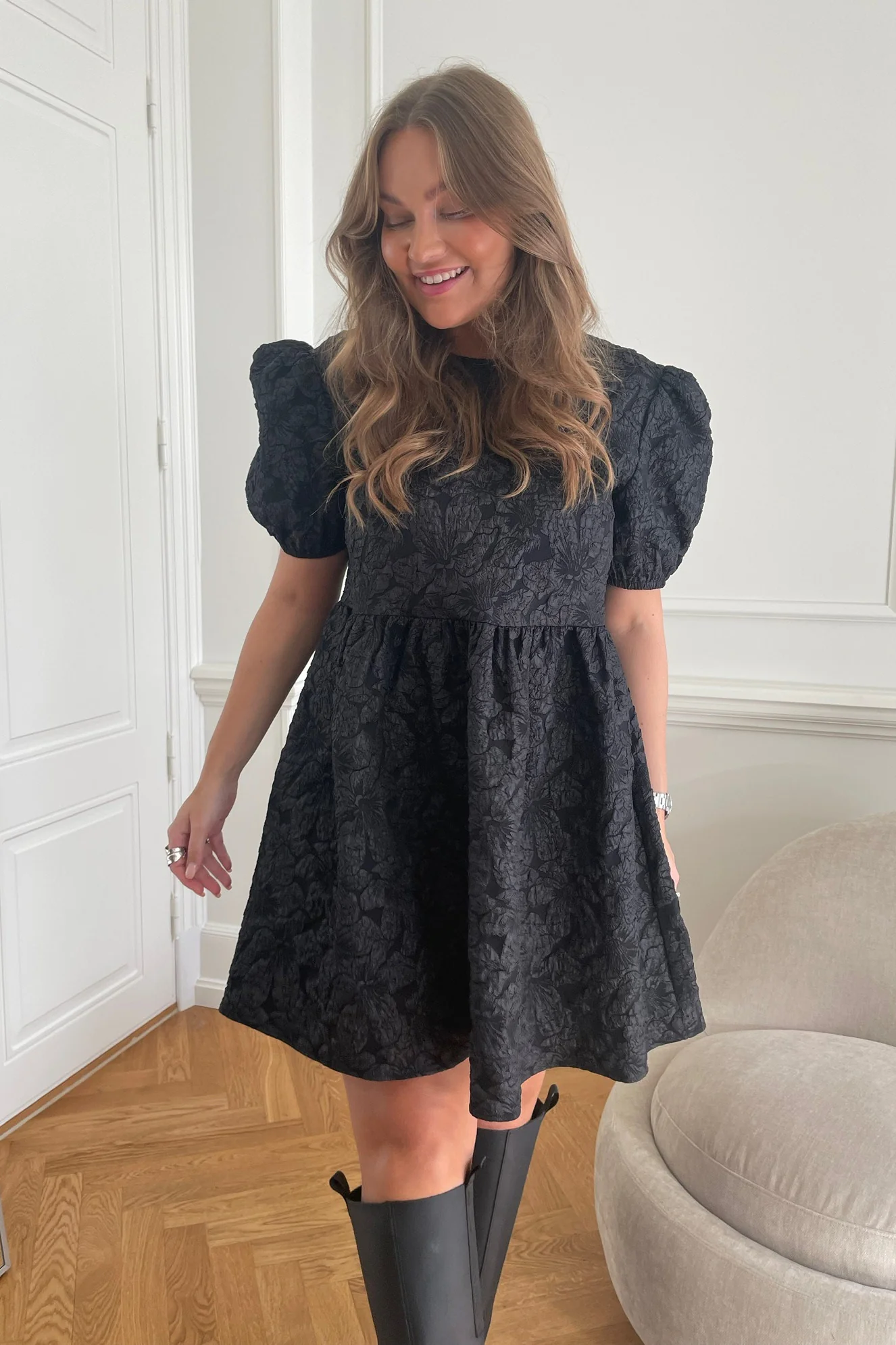 EdithIC Dress - Black - Image 3