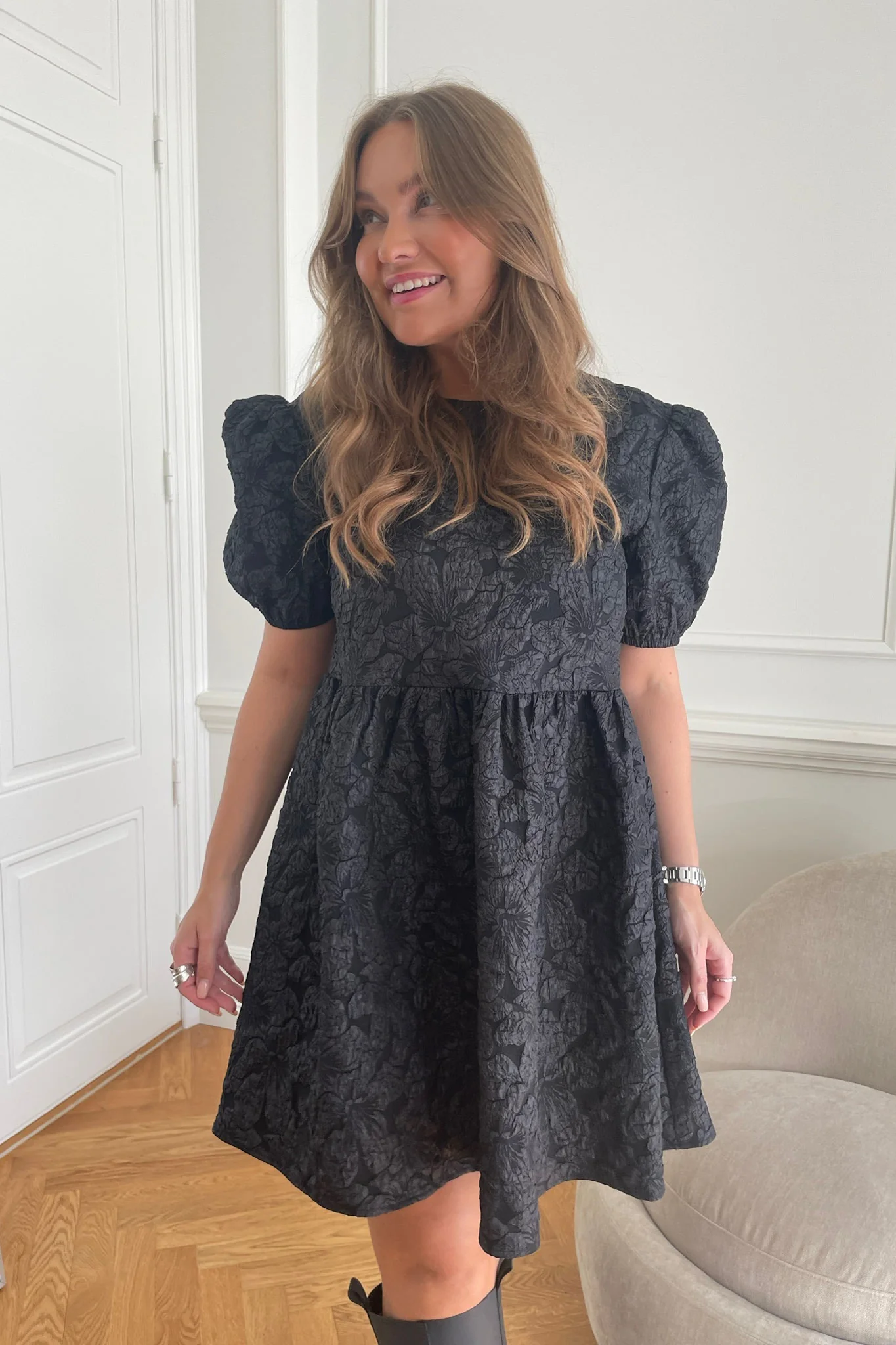 EdithIC Dress - Black - Image 4