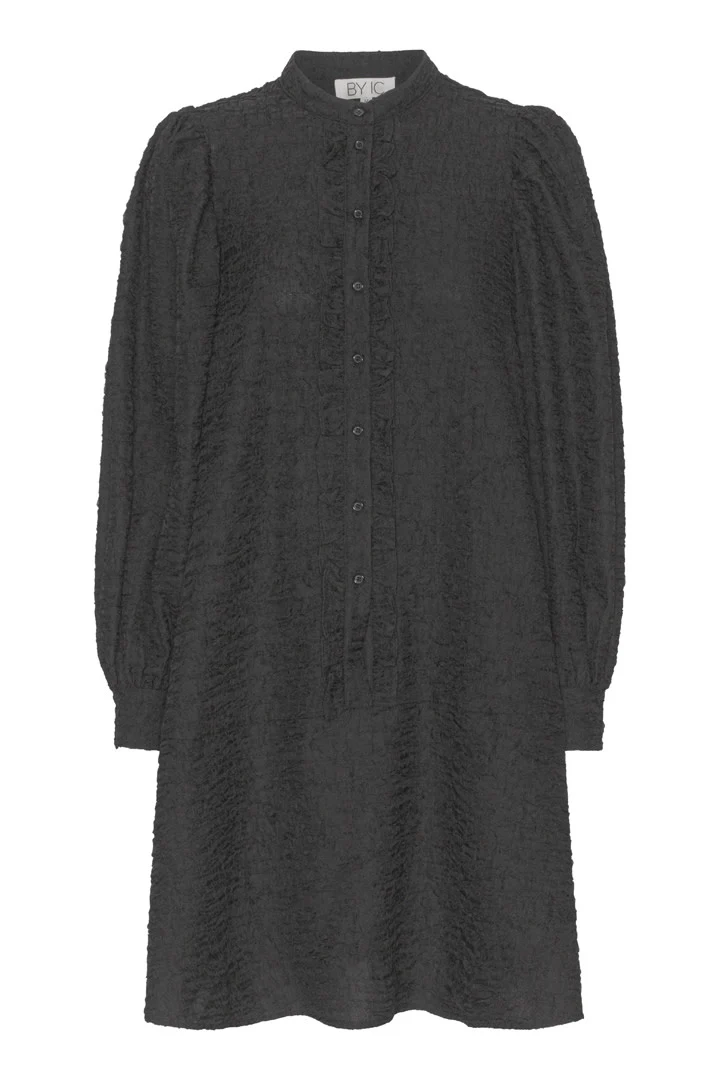ElieIC Ruffle Dress - Black - Image 6