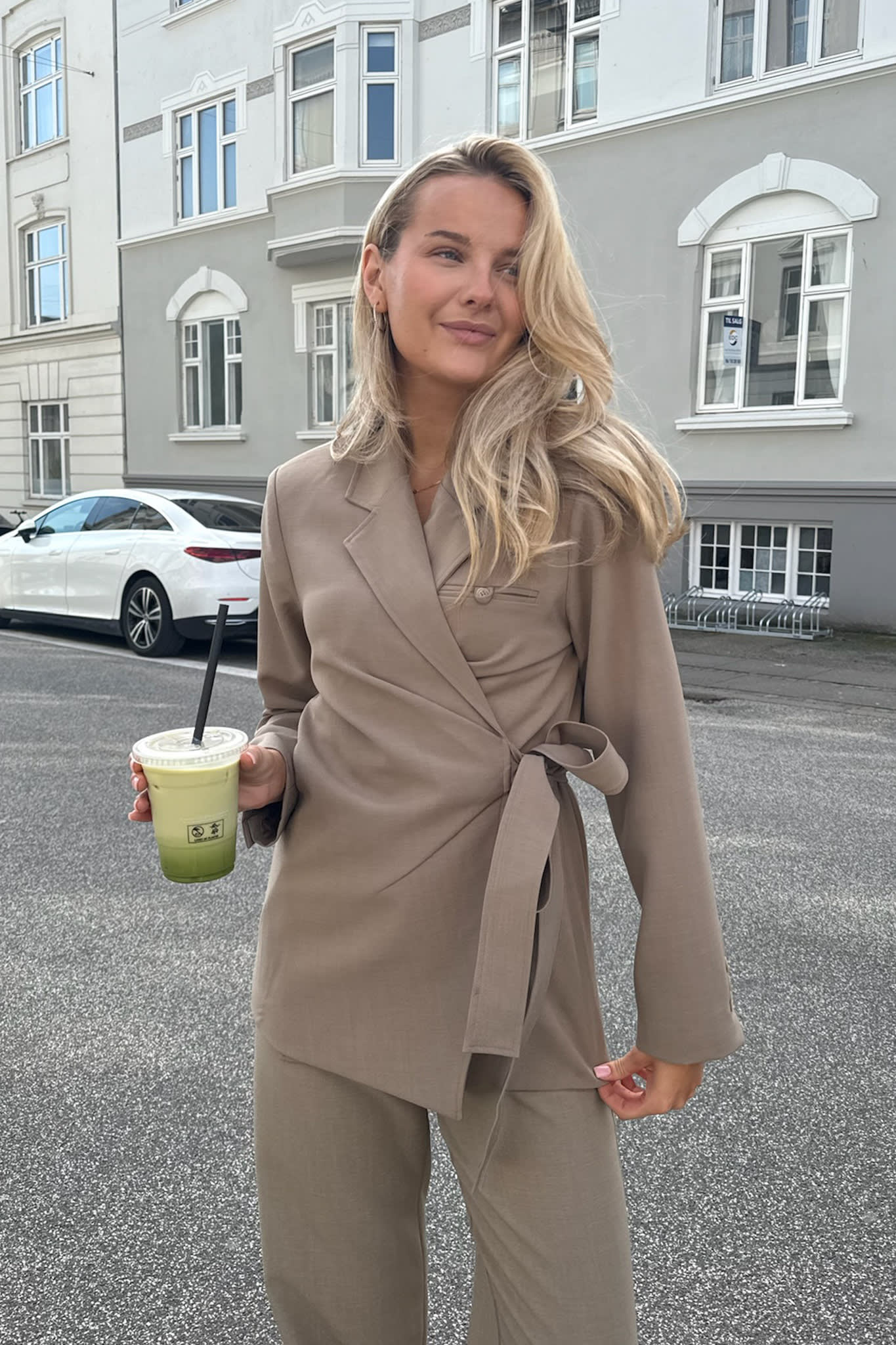 ElinaIC Blazer - Light Brown - Image 5