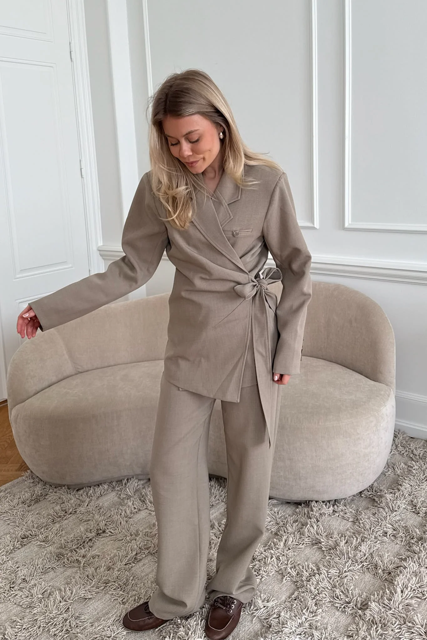 ElinaIC Blazer - Light Brown - Image 7