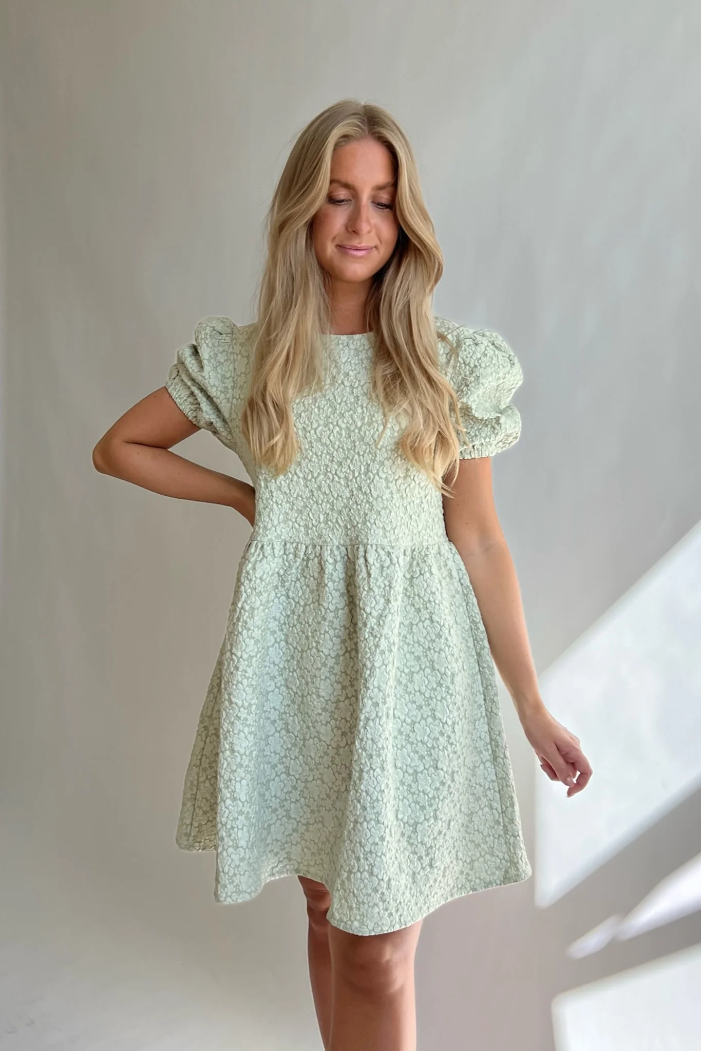 EliseIC Dress - Misty Green - Image 4
