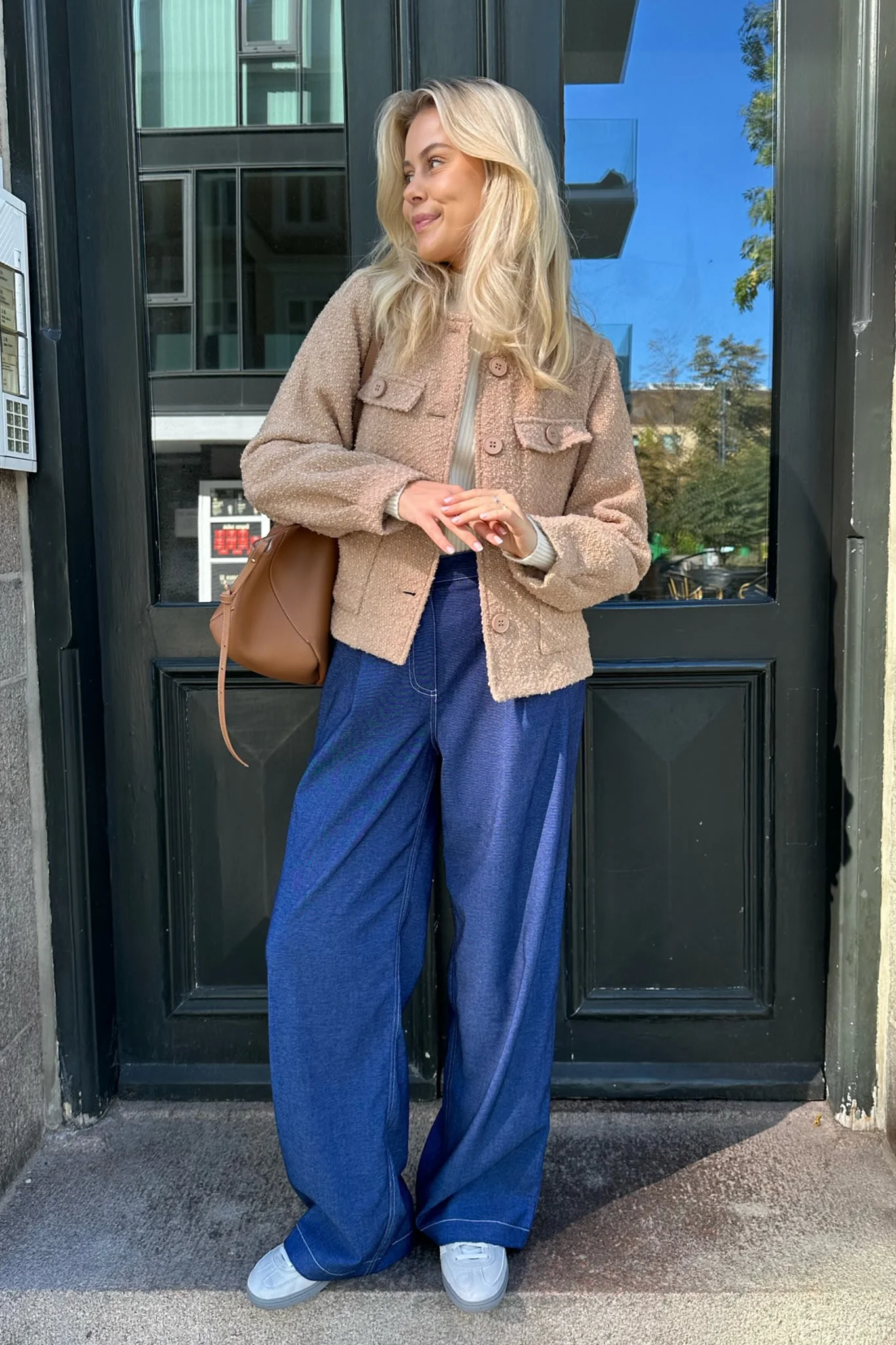 EllinorIC Jacket - Light Brown - Image 12