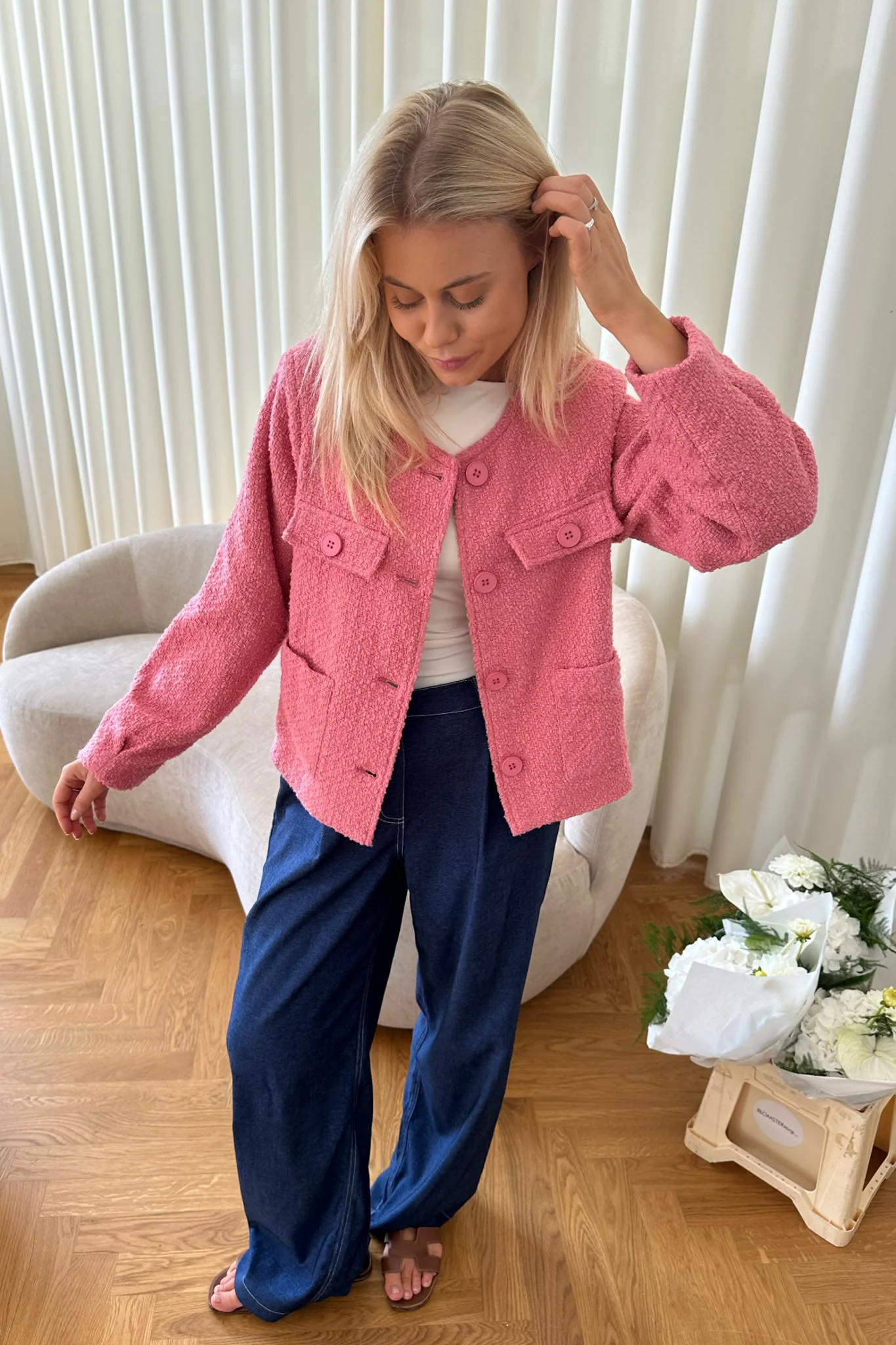 EllinorIC Jacket - Pink - Image 2