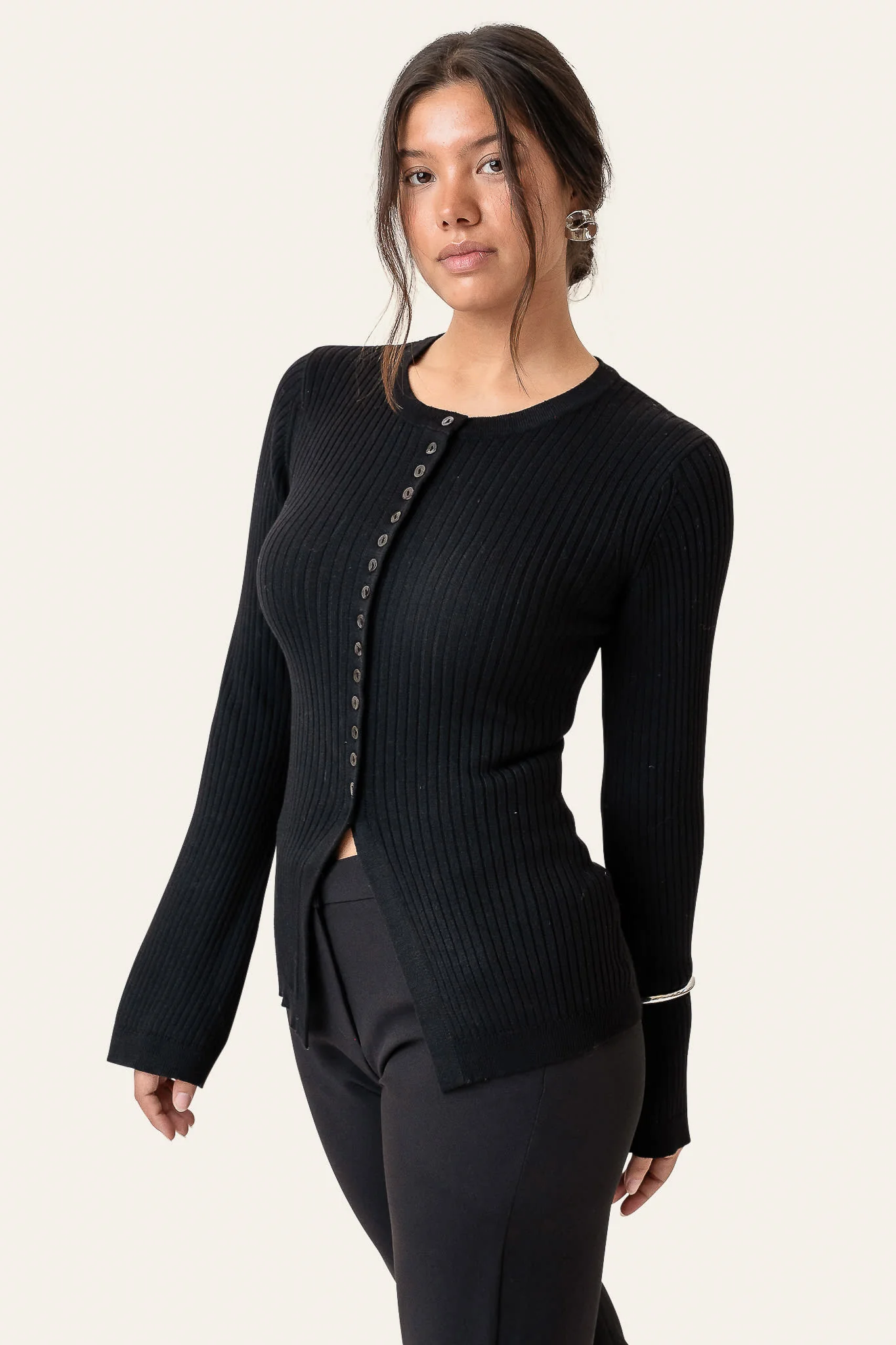 ElmaIC Cardigan - Black - Image 4