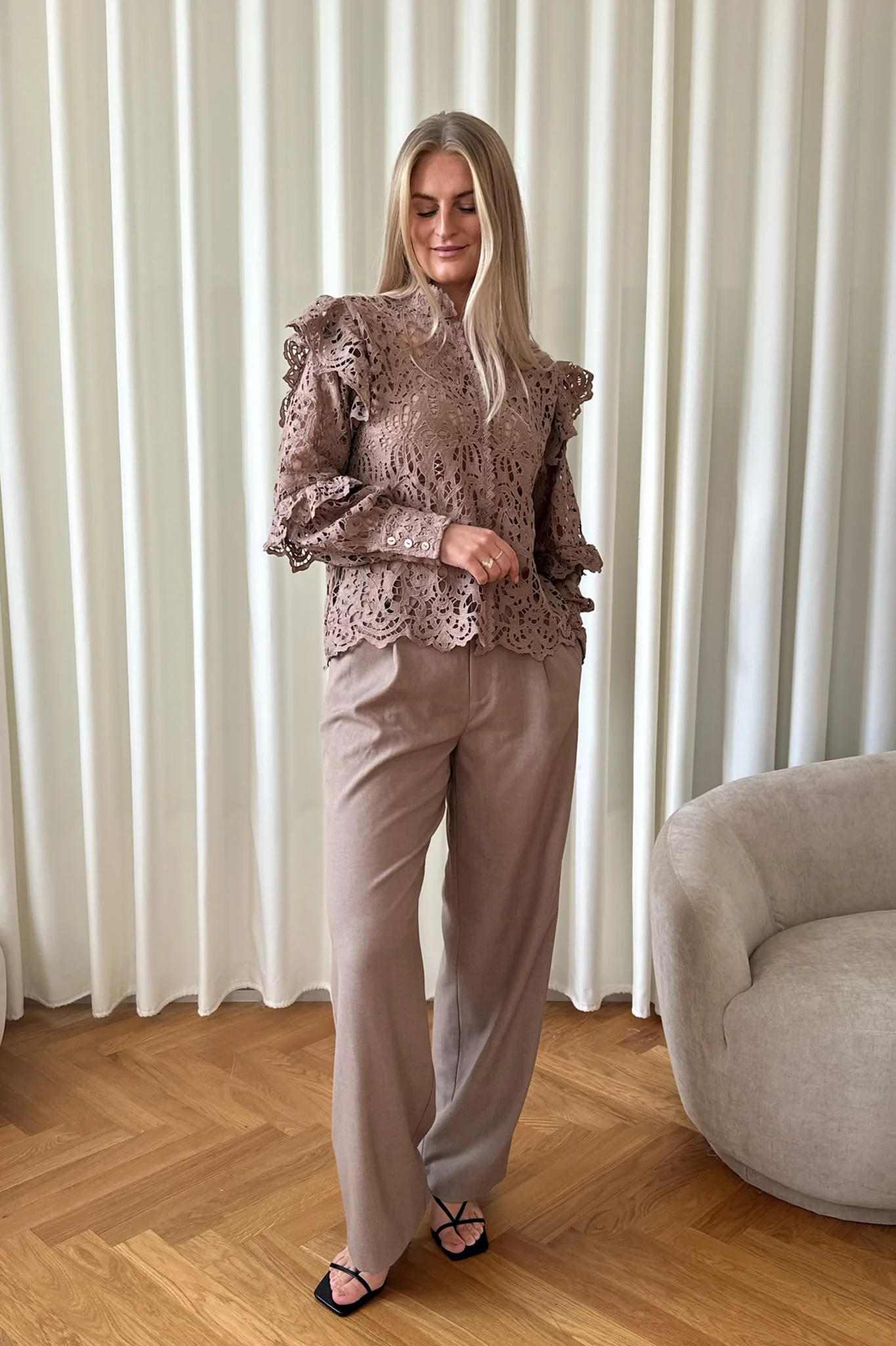 EmilieIC Blouse - Mocca - Image 8