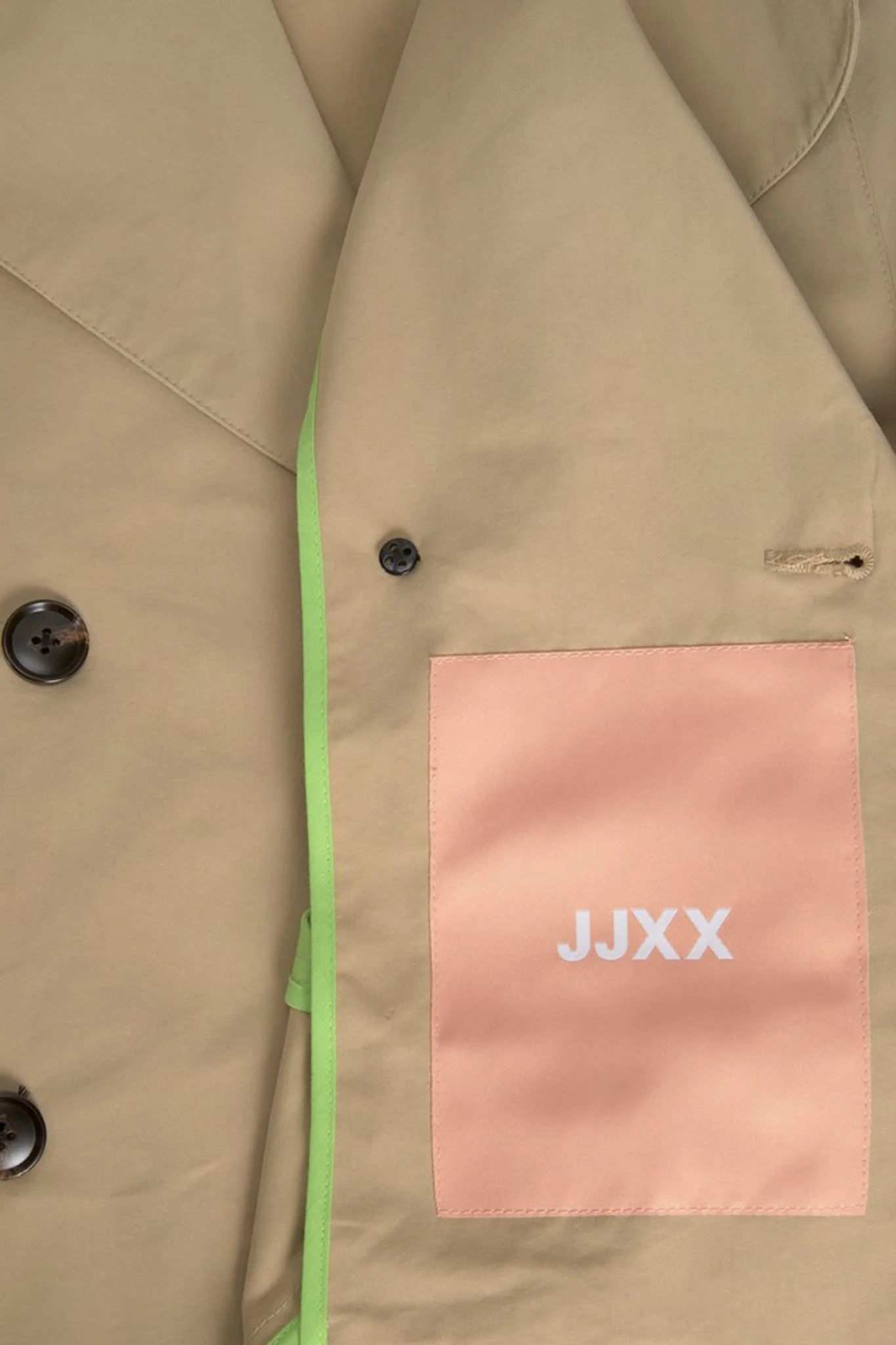 JXEmily Short Trenchcoat - Twill - Image 11