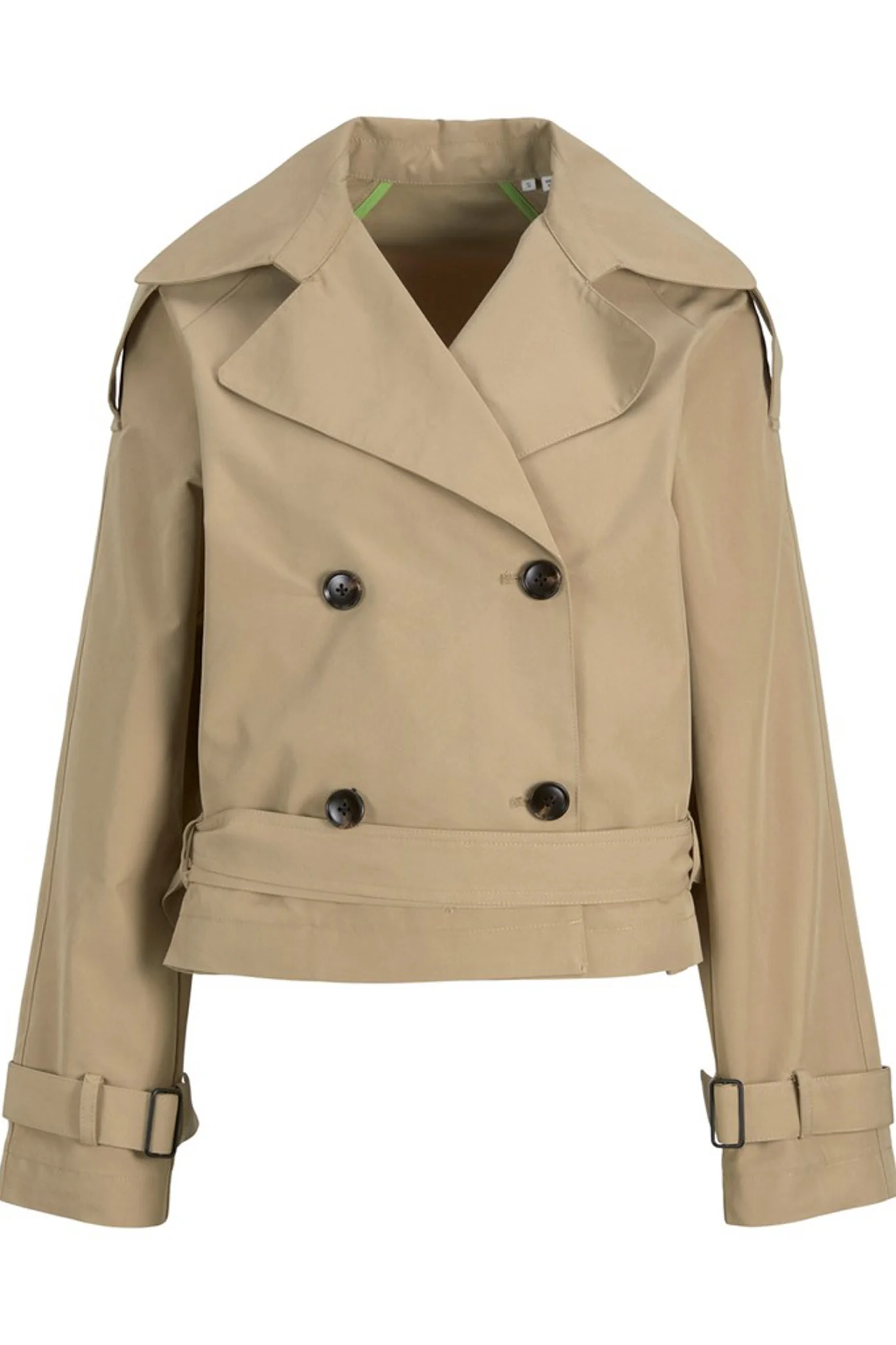 JXEmily Short Trenchcoat - Twill - Image 8