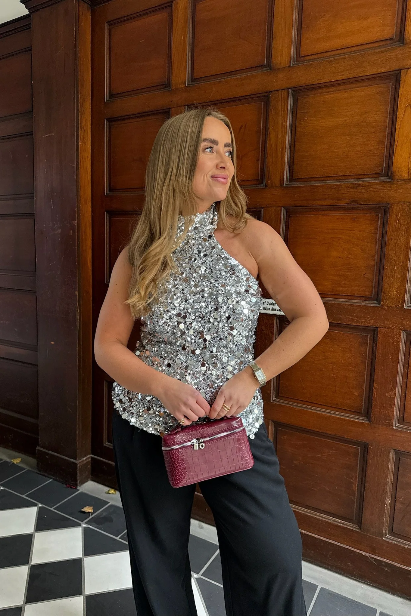 EmilyIC Top - Silver Sequin - Image 9