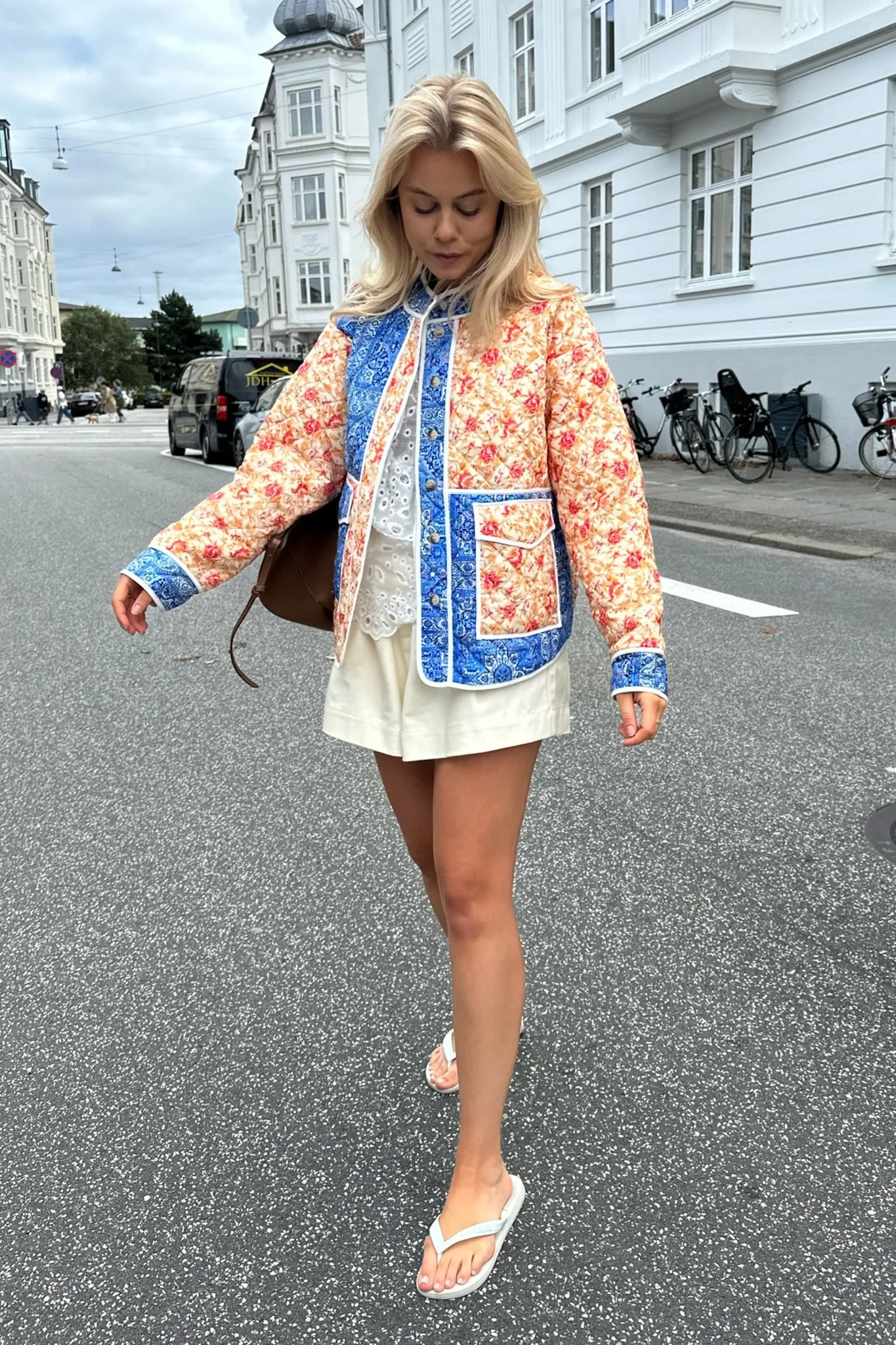 EmmyIC Quilted Jacket - Rose Blue Multicolor - Image 2