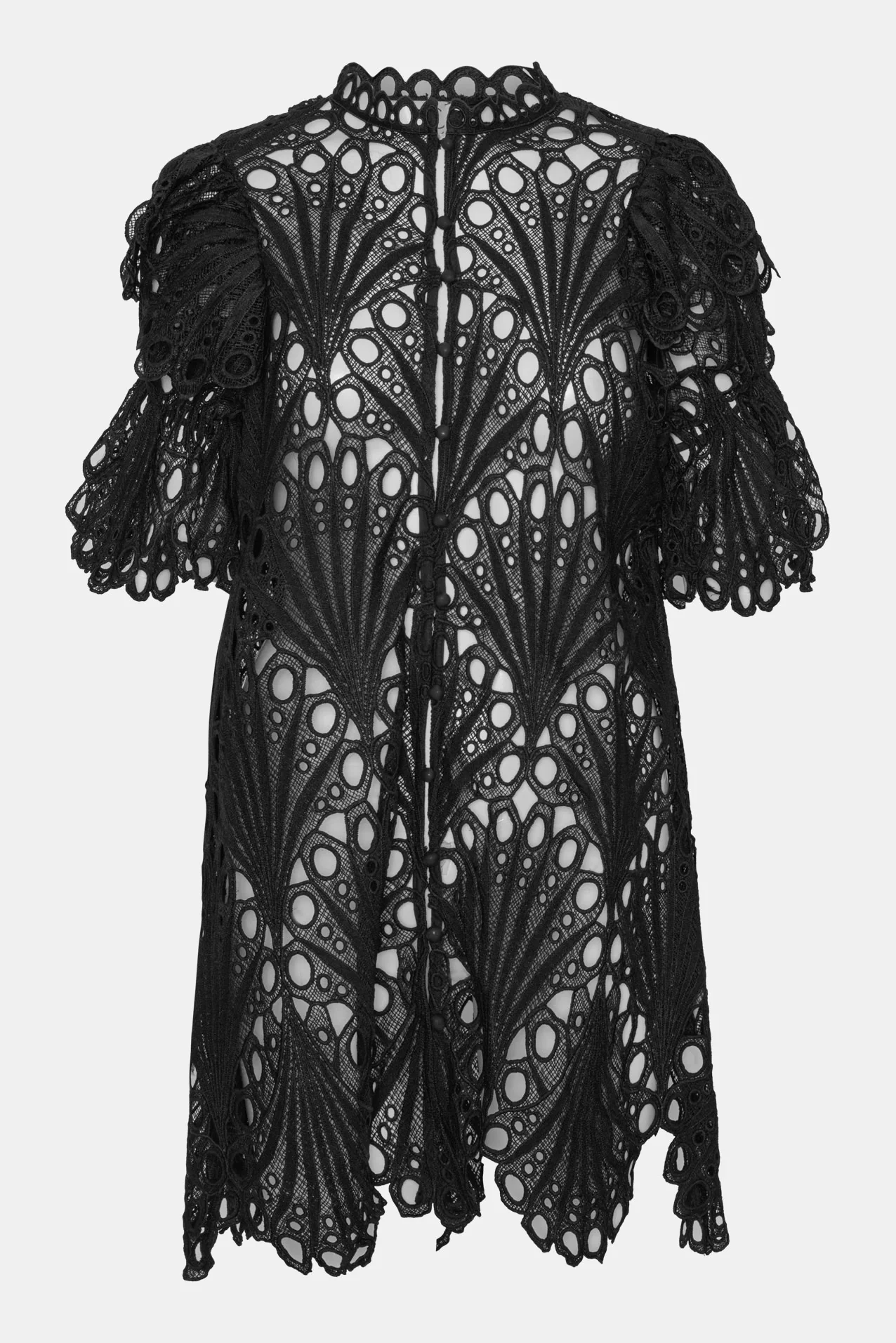 EstherIC Dress - Black Embroidery - Image 9