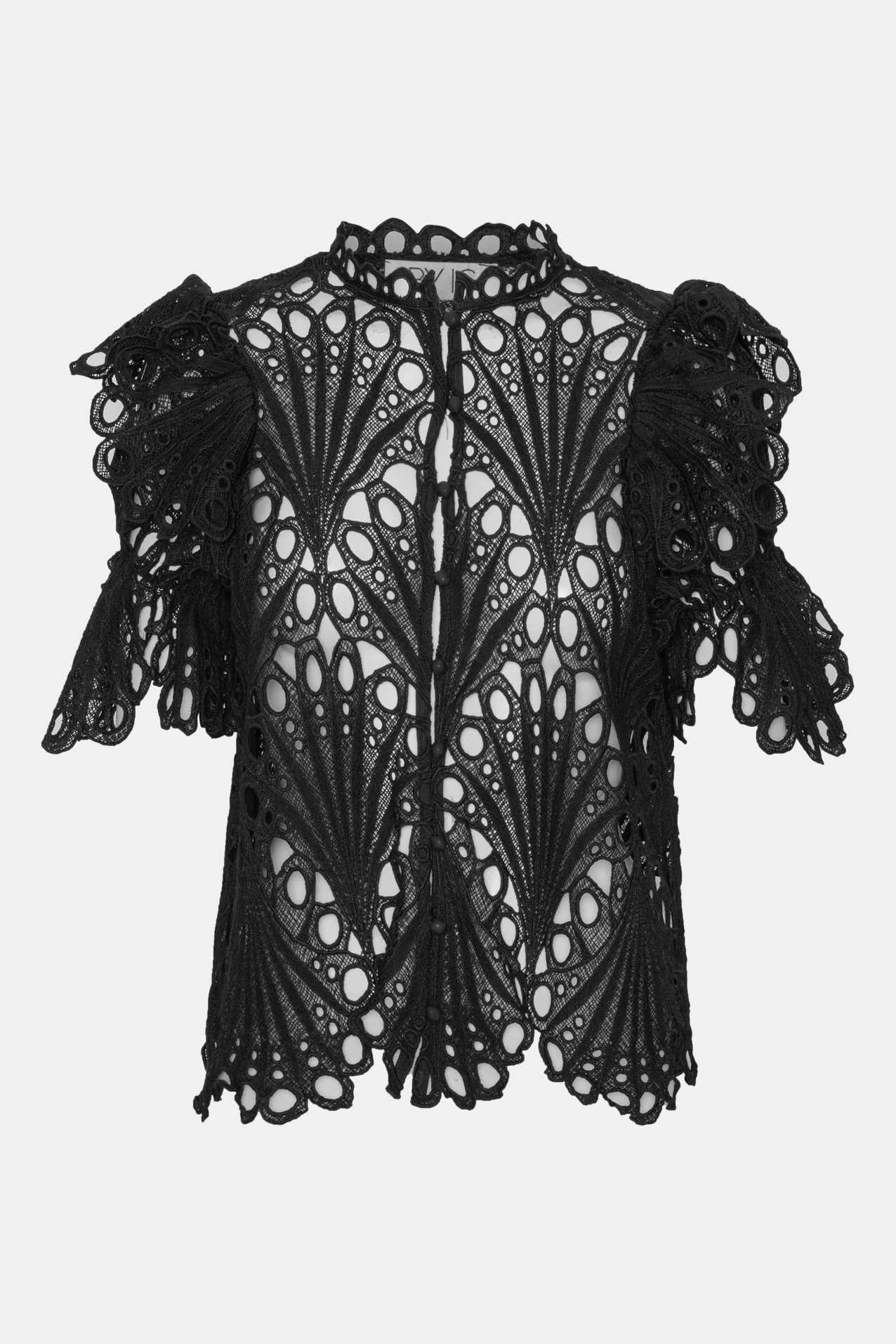 EstherIC Shirt - Black Embroidery - Image 9
