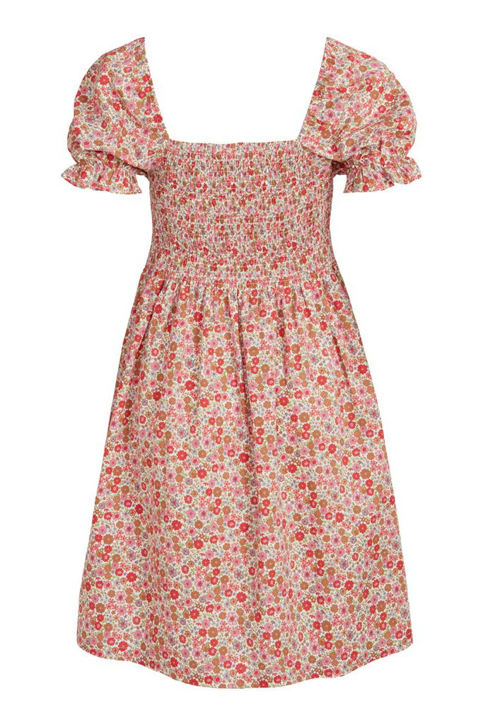 VIFlows Squareneck 2/4 Dress - Cloud Dancer - Image 4
